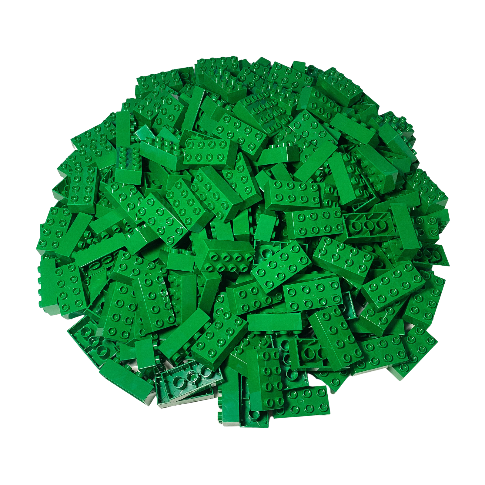 LEGO&reg; DUPLO&reg; 2x4 Steine Bausteine Gr&uuml;n - 3011 - Teile 100x - Bild 1