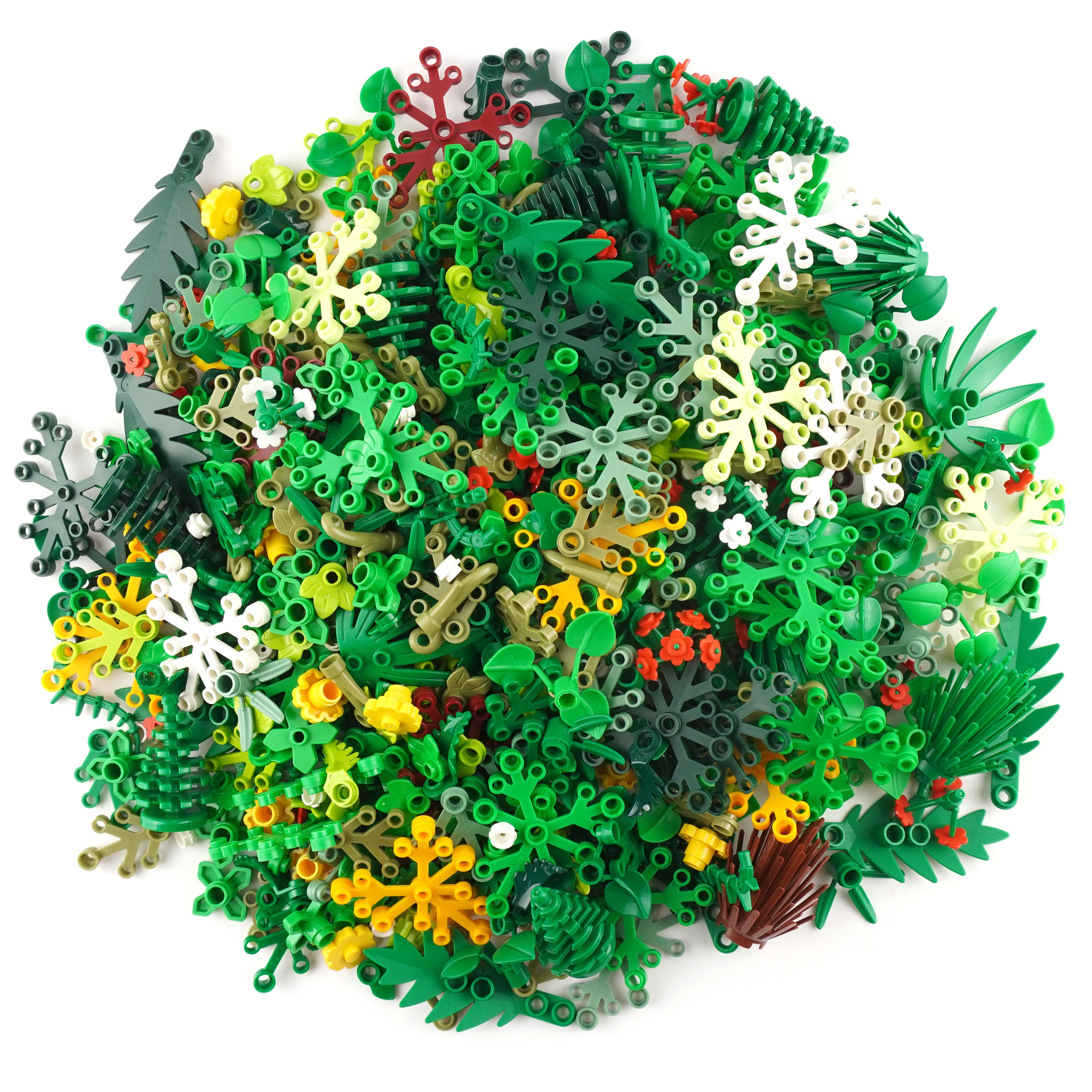 LEGO&reg; Gr&uuml;nzeug Pflanzen Bl&auml;tter Gemischt - Menge 100x - Bild 1