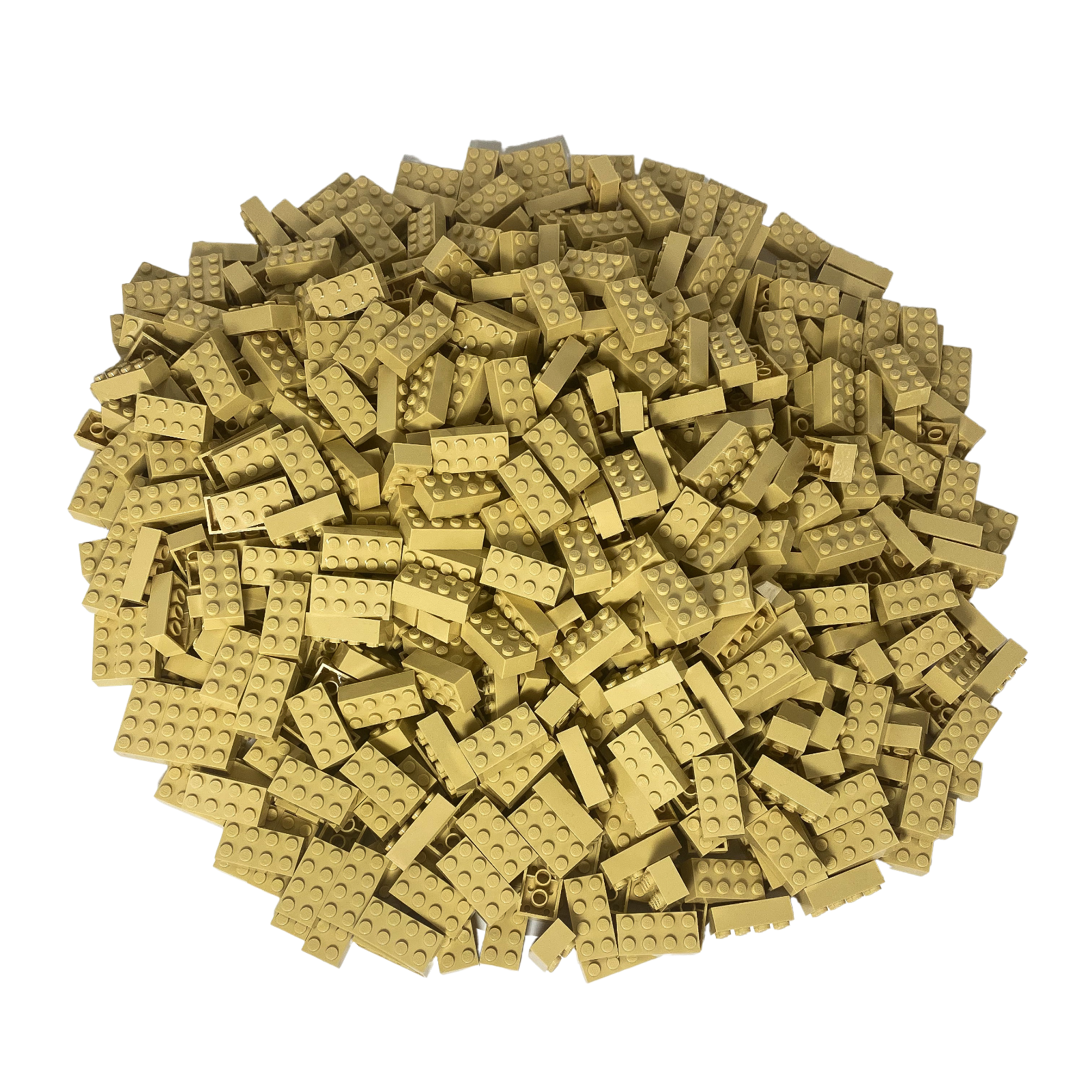 LEGO&reg; 2x4 Steine Hochsteine Hellbeige - 3001 - Menge 250x - Bild 1