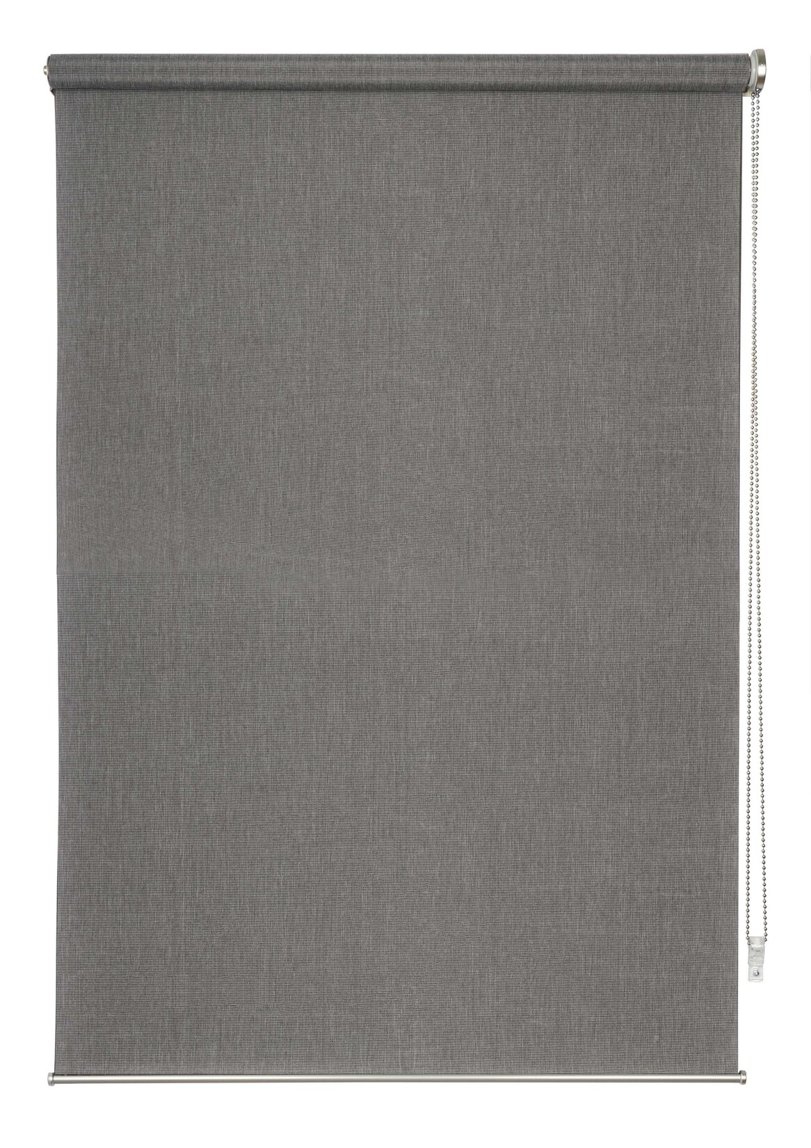 Ondeco Rollo Wand-Deckenmontage Design Cool Sichtschutz Seitenzugrollo Sonnenschutz Farbe: Grau, Größe: 60x160 cm