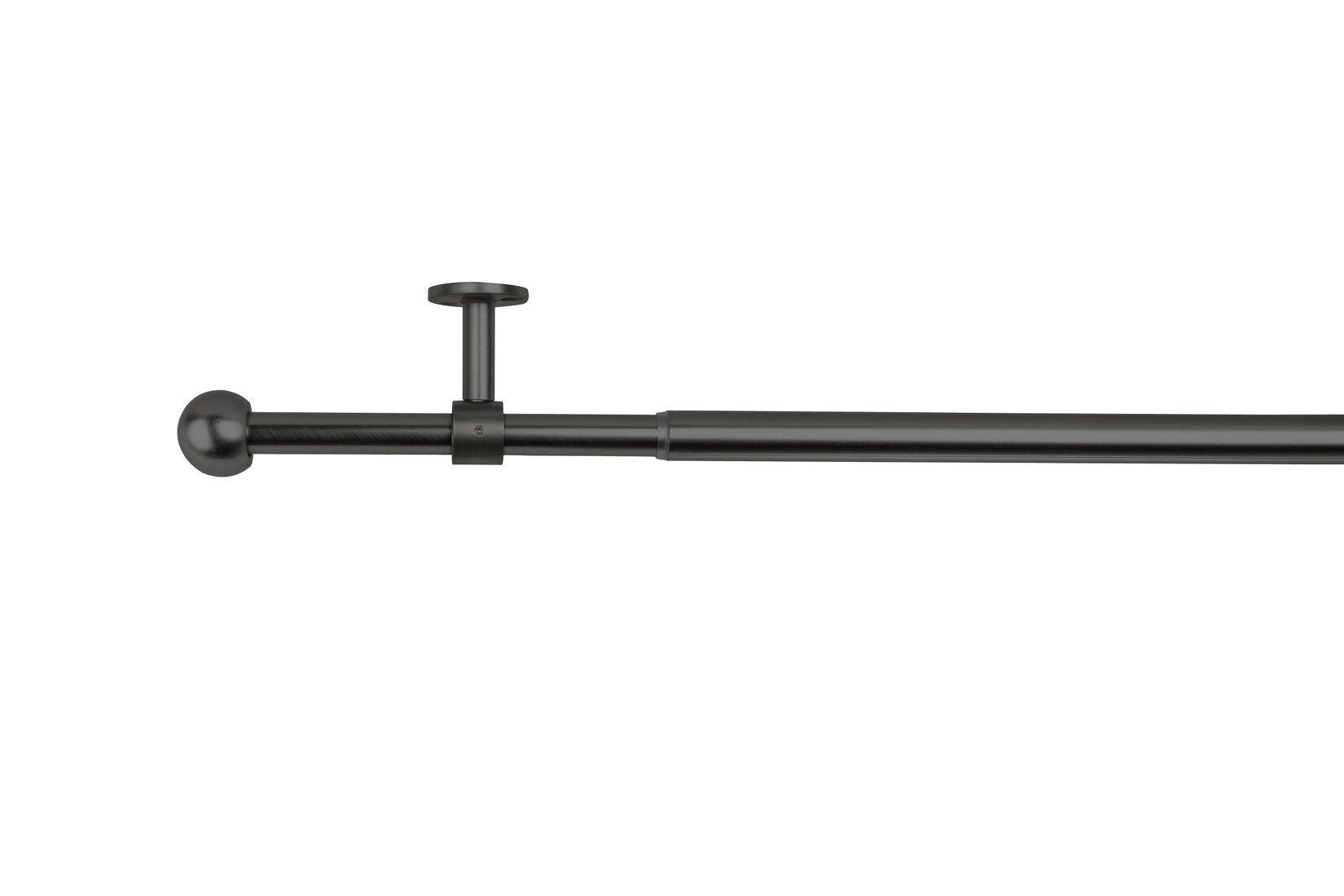 Teleskopgarnitur 2in1 Farbe: Schwarz, Größe: 210-400 cm