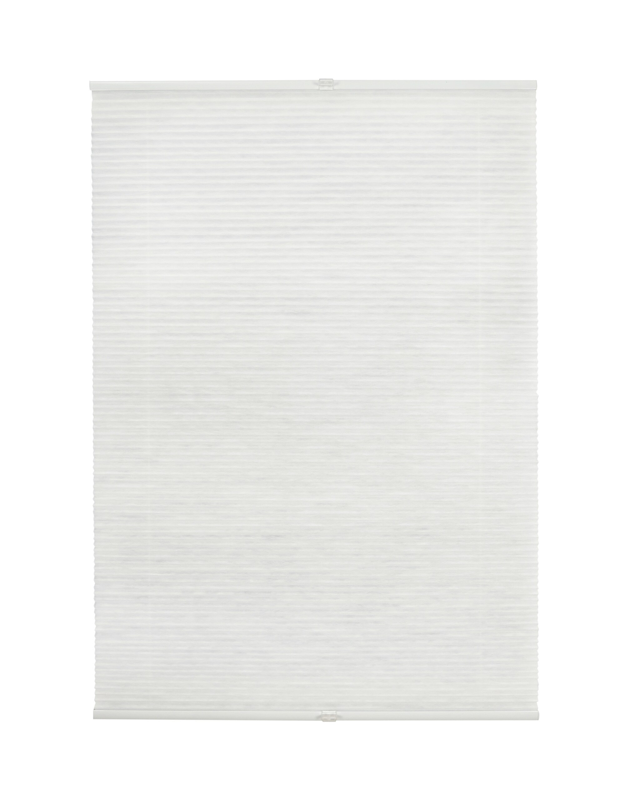 Ondeco Wabenplissee verspannt Klemmtr&auml;ger ohne Bohren Klemmfix  Blickdicht Sonnen-Schallschutz Farbe: weiss, Gr&ouml;&szlig;e: 80x210 cm - Bild 1