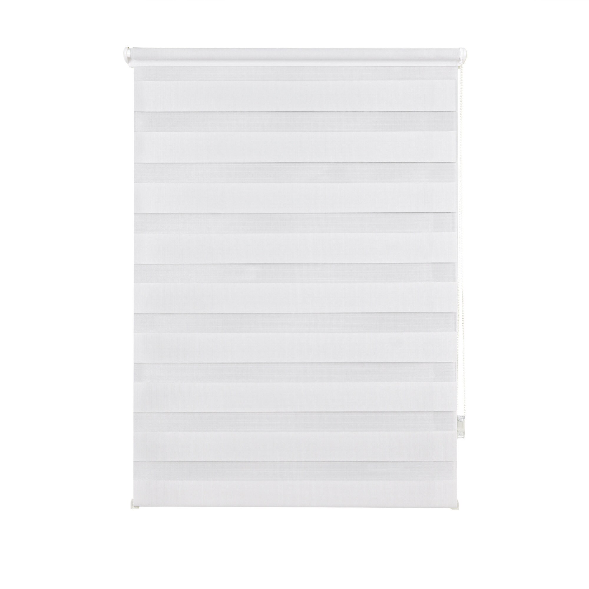 Ondeco Doppelrollo Just Klemmfix  Seitenzugrollo Blickdicht Klemmfix Farbe: Wei&szlig;, Gr&ouml;&szlig;e: 110x160 cm - Bild 1