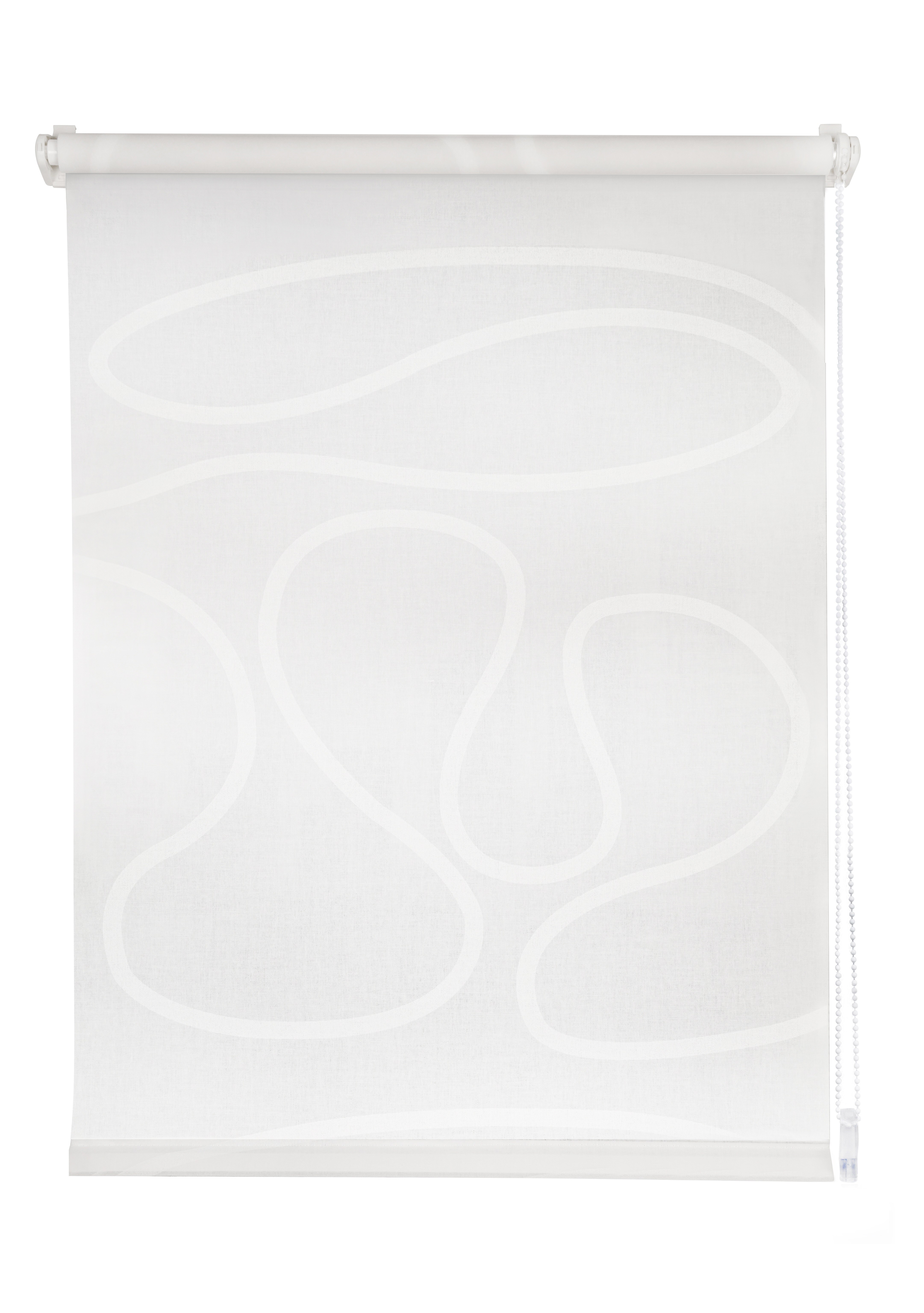 Ondeco Tageslichtrollo Win Move ohne Bohren Klemmfix lichtdurchl&auml;ssig und Blickdicht Gr&ouml;&szlig;e: 60x160 cm, Farbvariante: Wei&szlig; - Bild 1