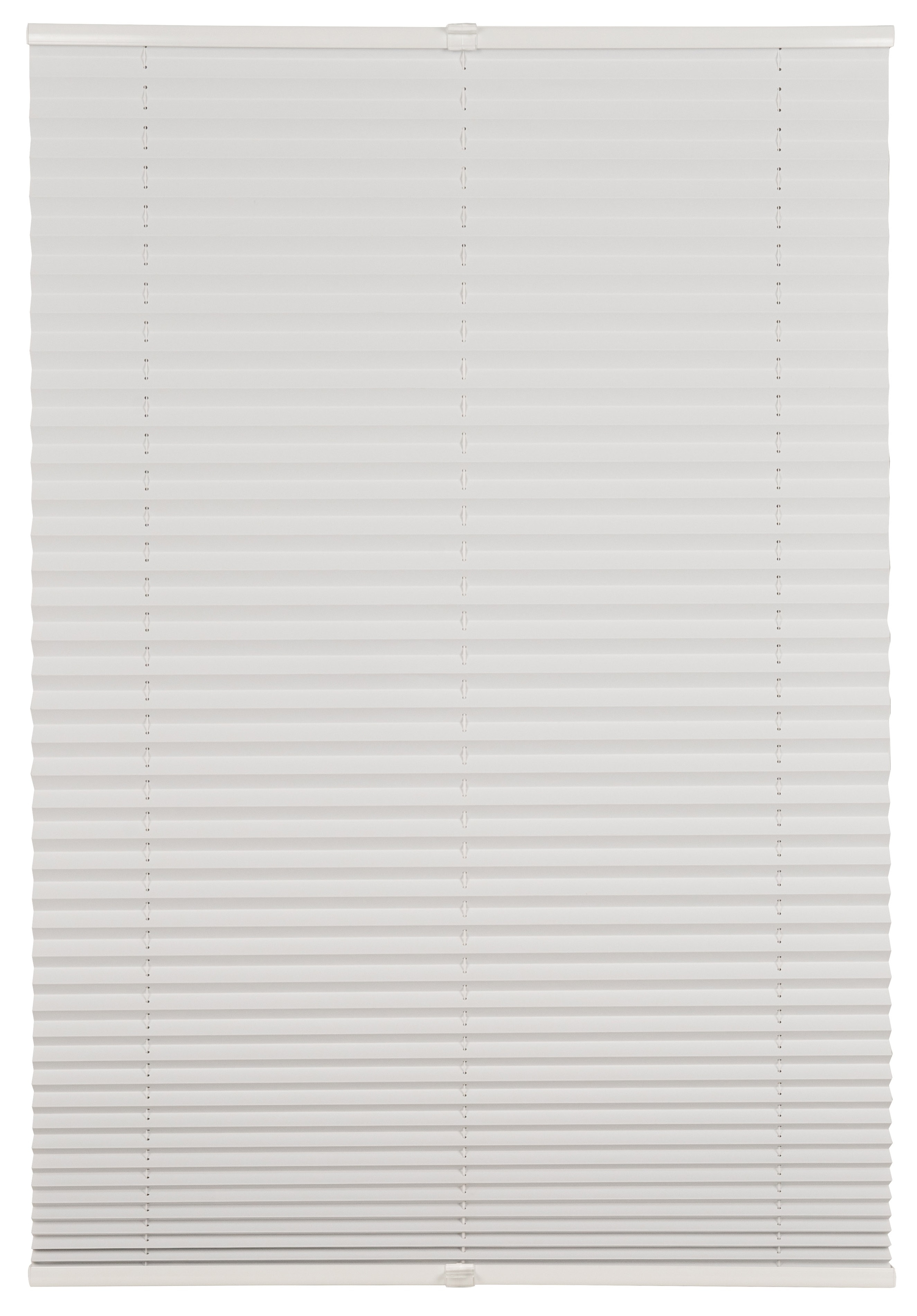 Ondeco Plissee wei&szlig;  verdunkelnd wei&szlig; mit Klemmtr&auml;ger Sonnenschutz Lichtschutz Klemmfix Farbe: weiss, Gr&ouml;&szlig;e: 50x130 cm - Bild 1