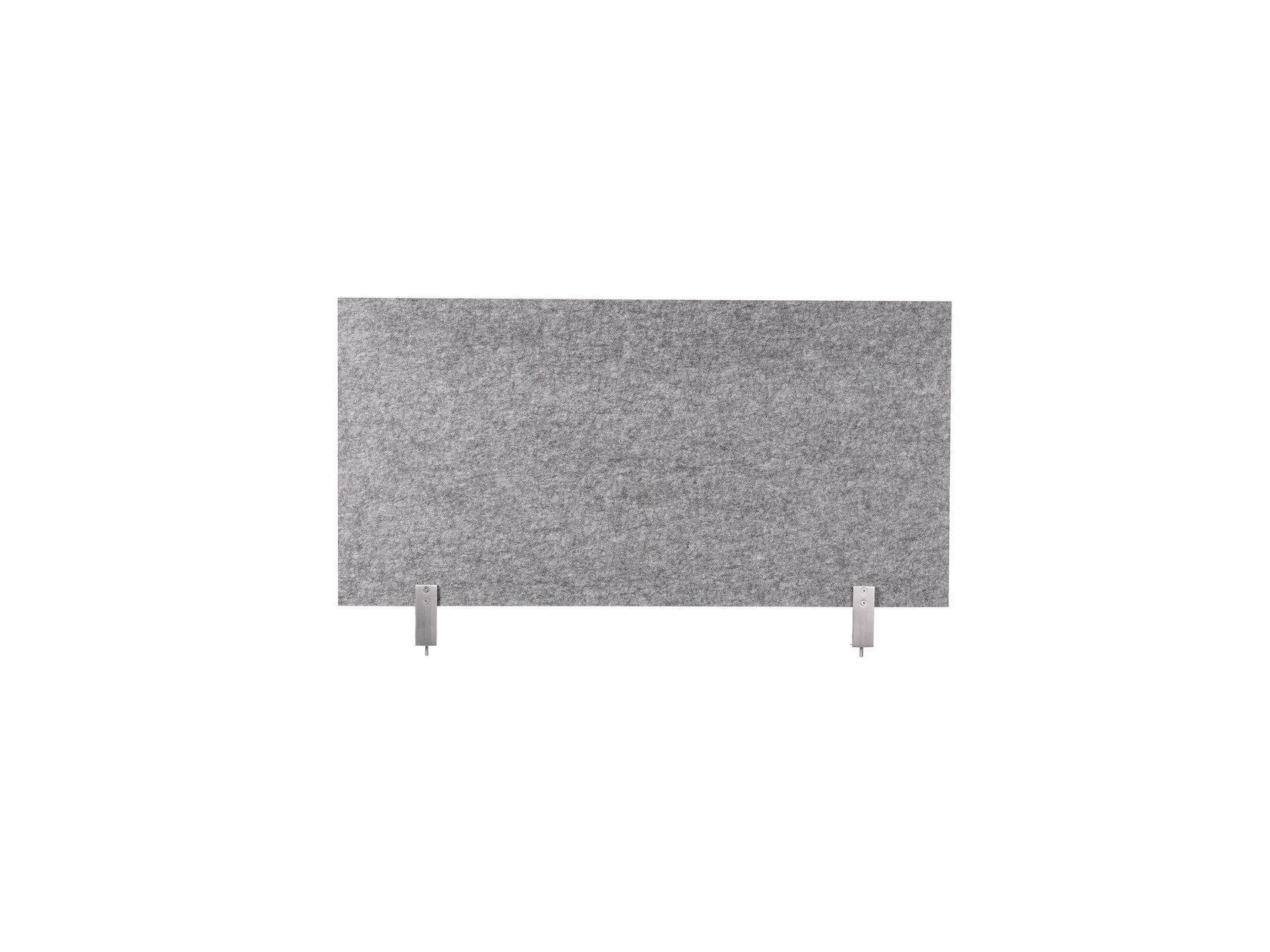 Schreibtisch-Set desktopz Klemme Farbe: grau, Größe: 100x50x1cm