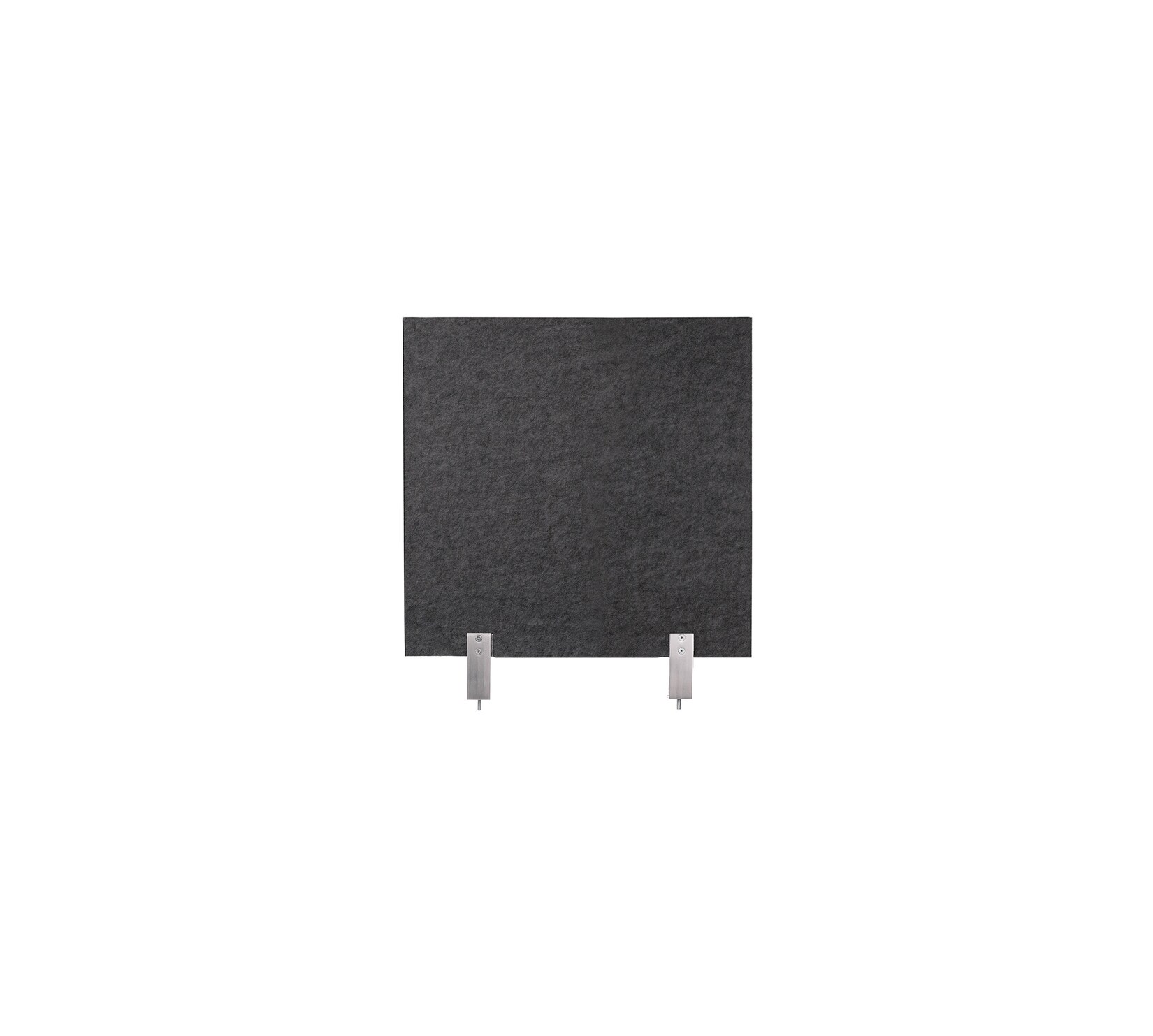 Schreibtisch-Set desktopz Klemme Farbe: anthrazit, Größe: 50x50x2,5cm