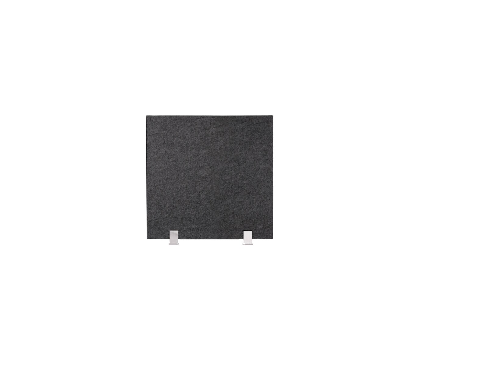 Schreibtisch-Set desktopz Standfuss Farbe: anthrazit, Größe: 50x50x1cm