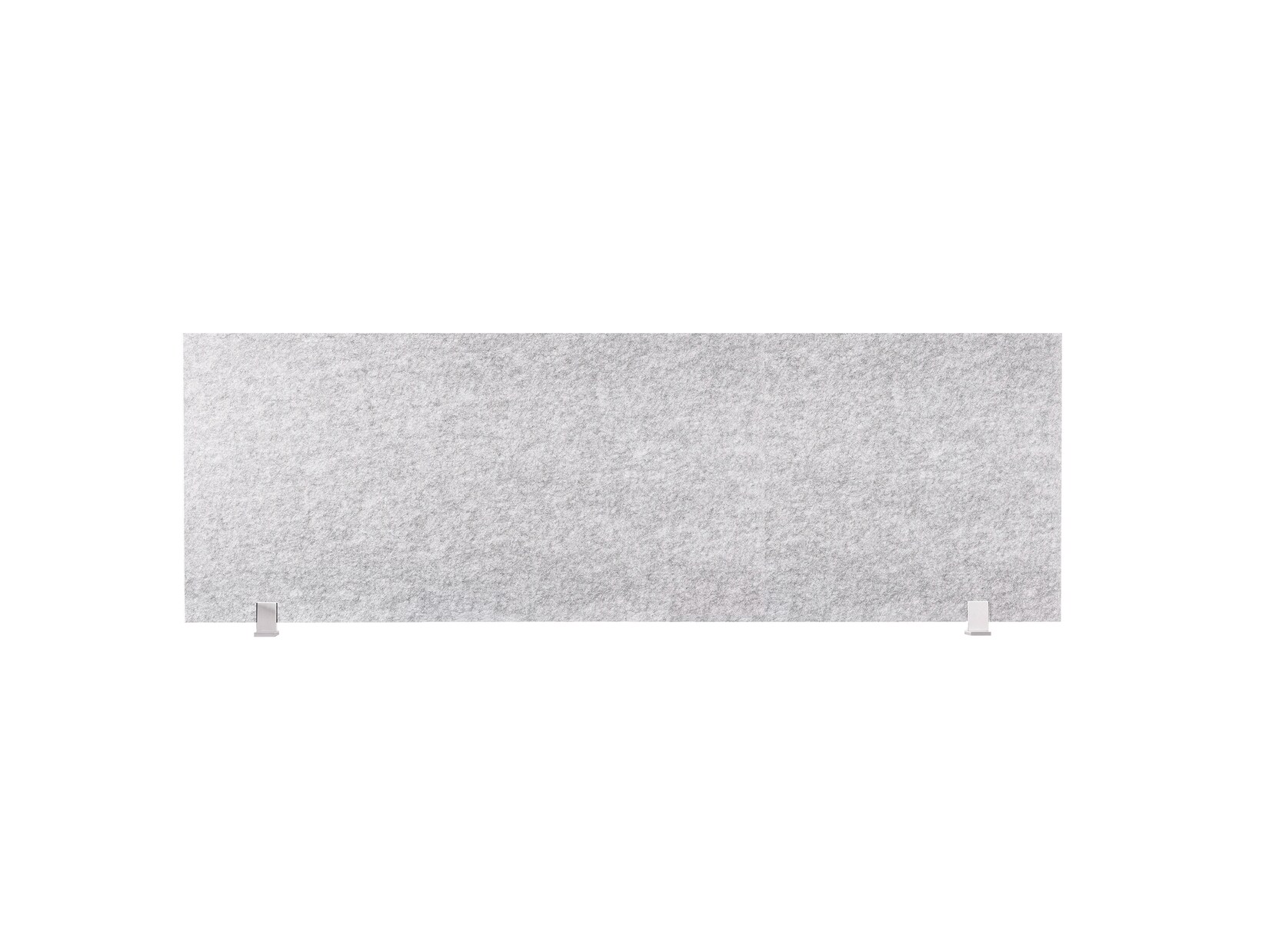 Schreibtisch-Set desktopz Standfuss Farbe: lichtgrau, Größe: 150x50x1cm