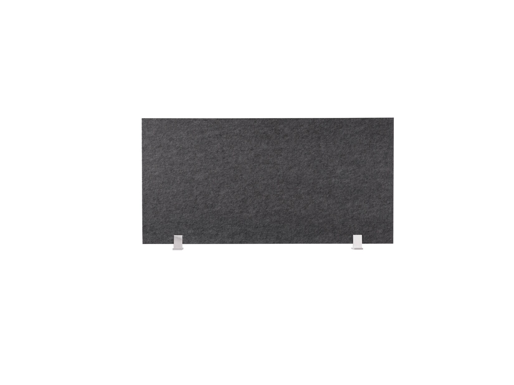 Schreibtisch-Set desktopz Standfuss Farbe: anthrazit, Größe: 100x50x2,5cm