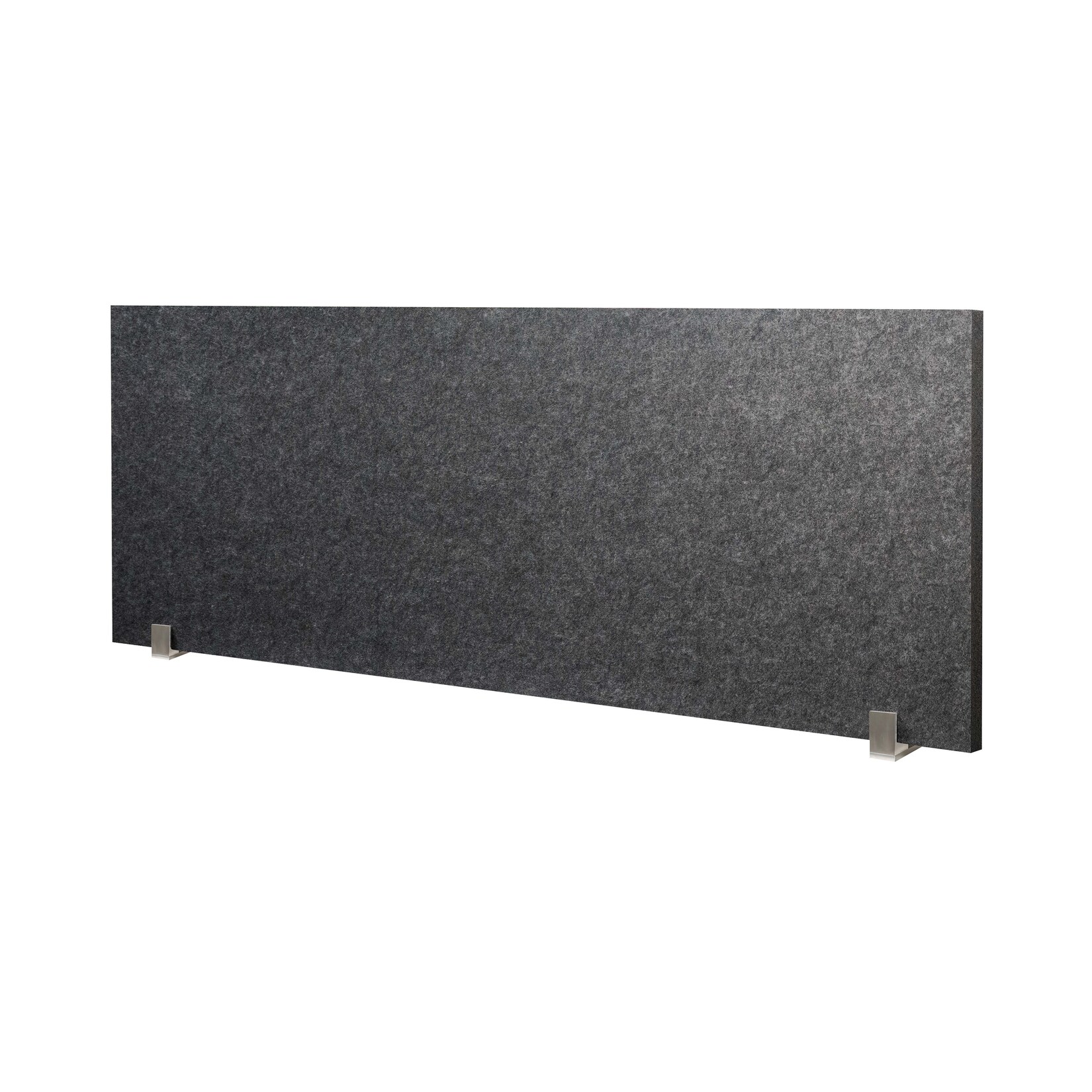 Schreibtisch-Set desktopz ?nie wieder bohren? Farbe: anthrazit, Größe: 100x50x2,5cm
