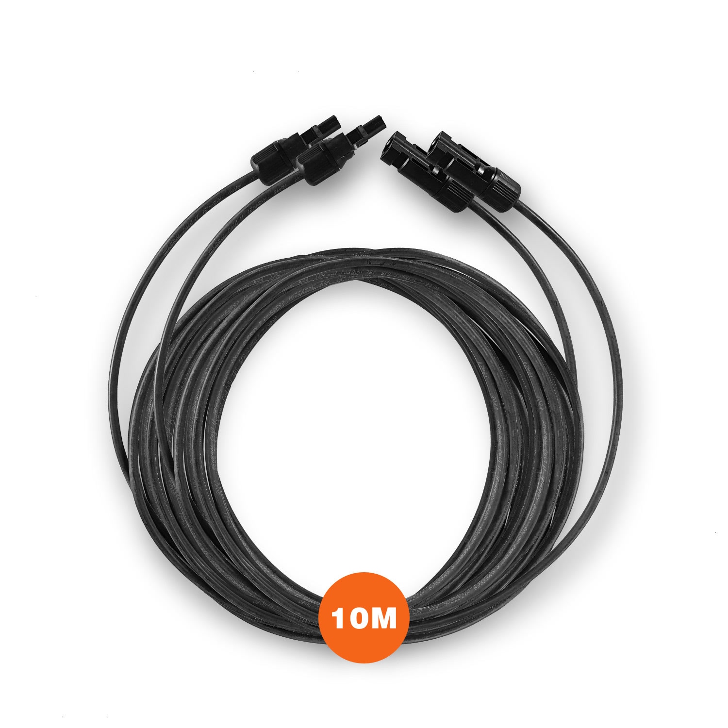 Solarkabel 10m Paar &ndash; Verl&auml;ngerungskabel MC4 - Bild 1