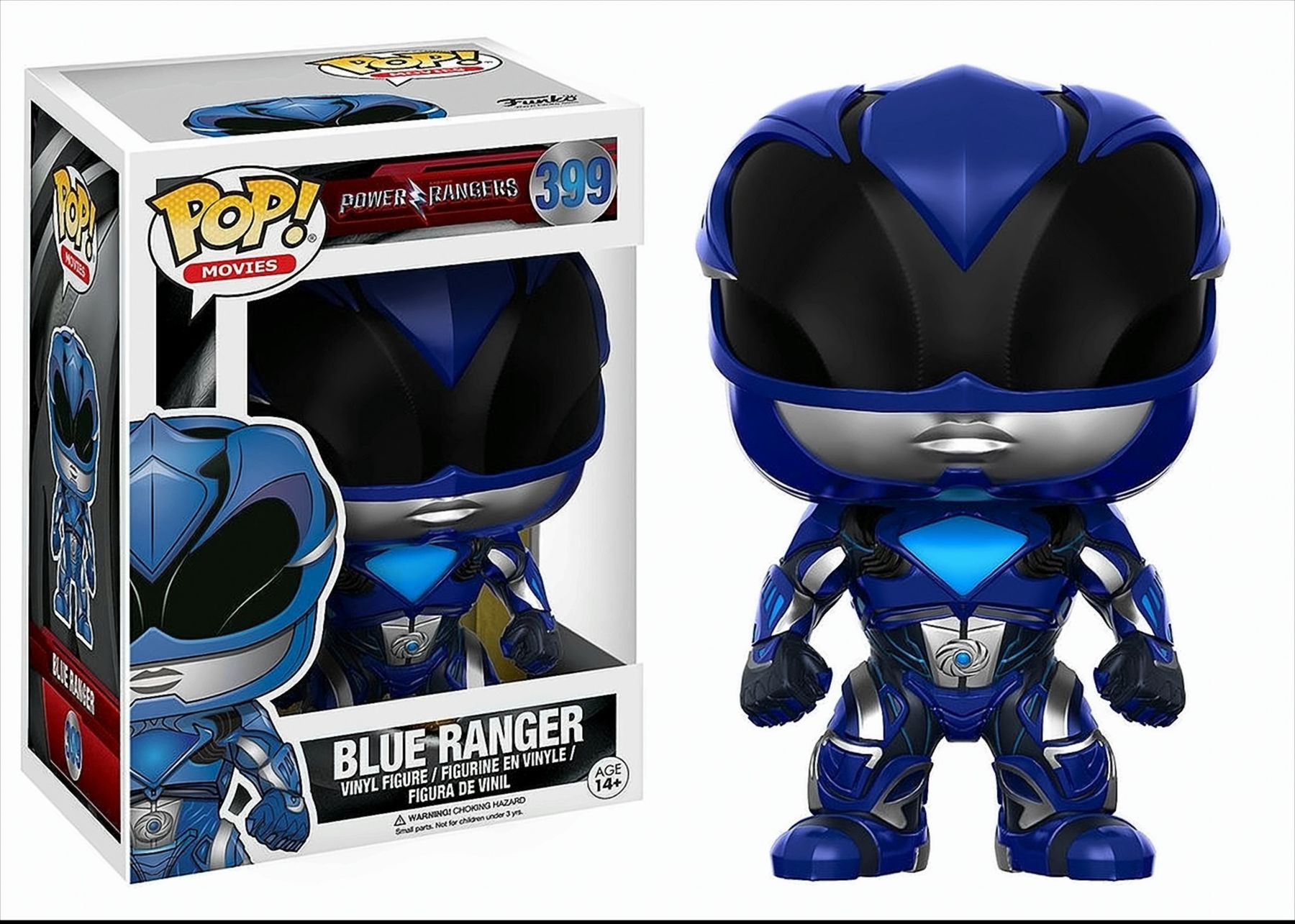 Funko Pop - Power Rangers - Blue Ranger 9cm - Bild 1