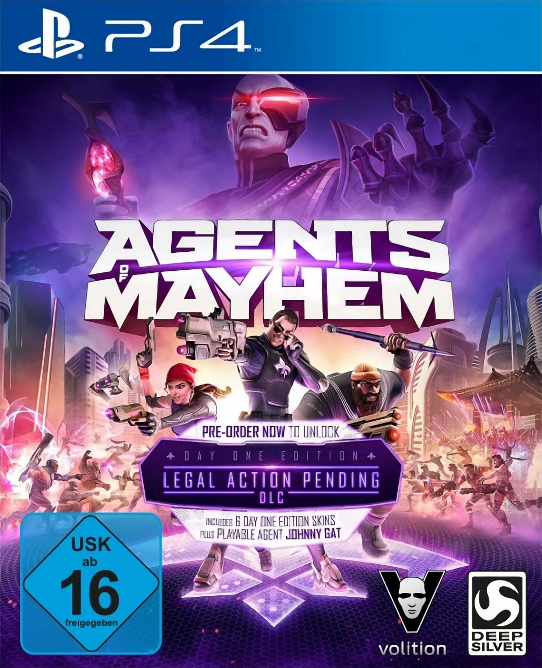 Agents of Mayhem Day One Edition (PS4) (USK) - Bild 1