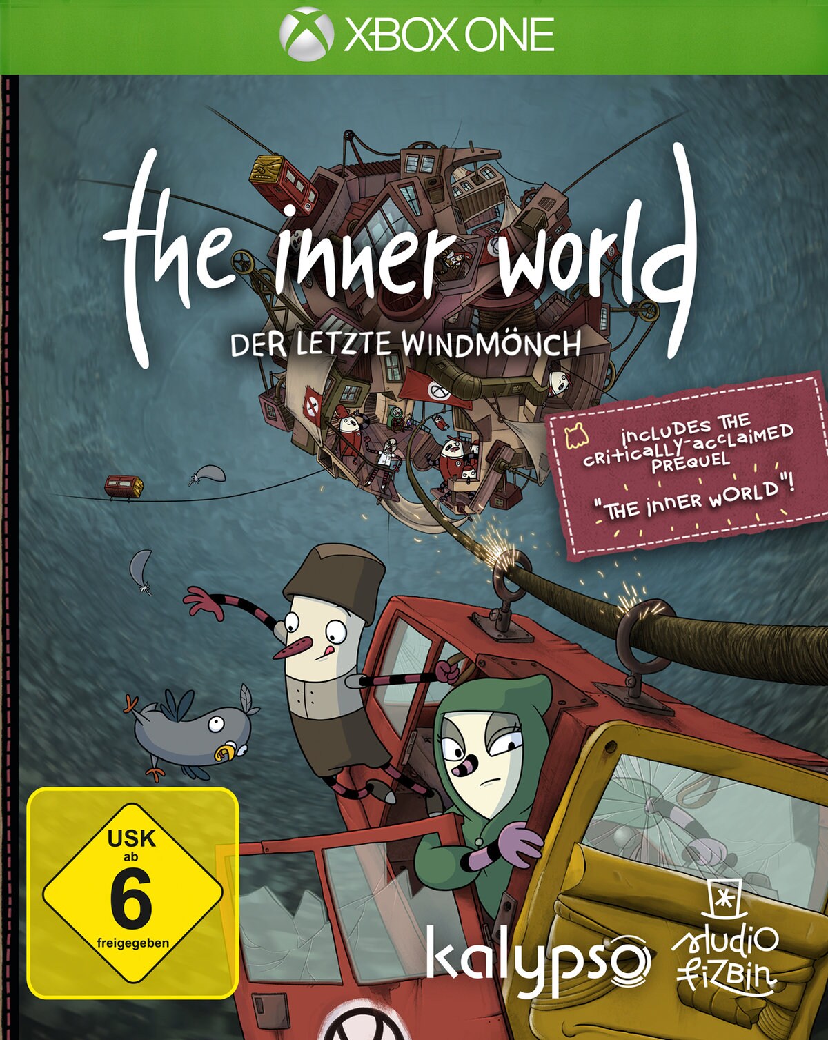 Inner World - Letzte Windm&ouml;nch XB-One incl Inner World 1 - Bild 1