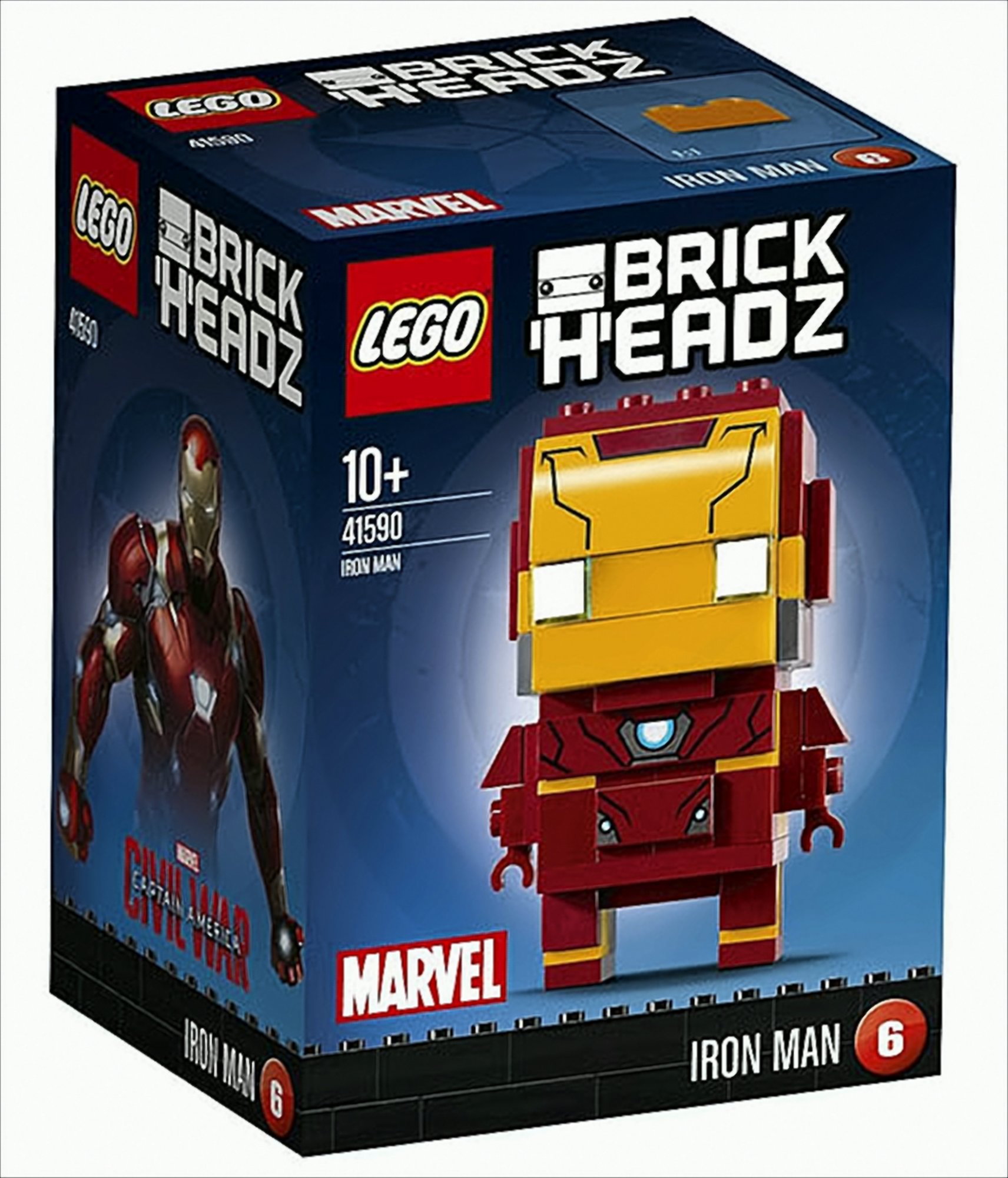 Figur Lego Brick Heads Iron Man 41590 - Bild 1
