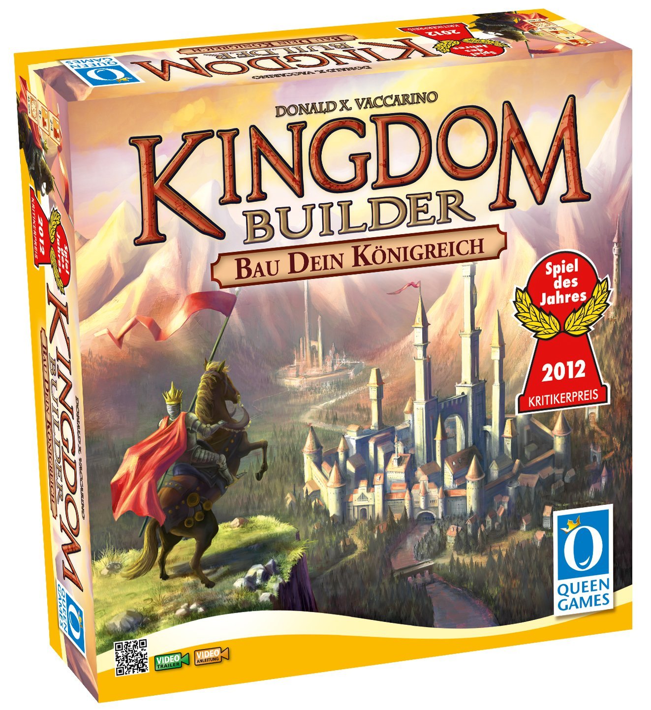 Queen Games 6083 - Kingdom Builder, Spiel des Jahres 2012 - Bild 1