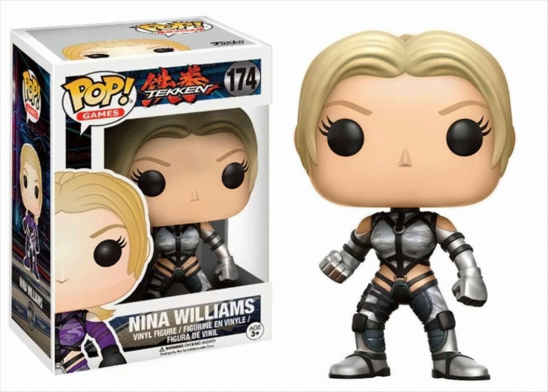 Funko Pop - Tekken - Nina Williams - Silver Suit 9cm - Bild 1
