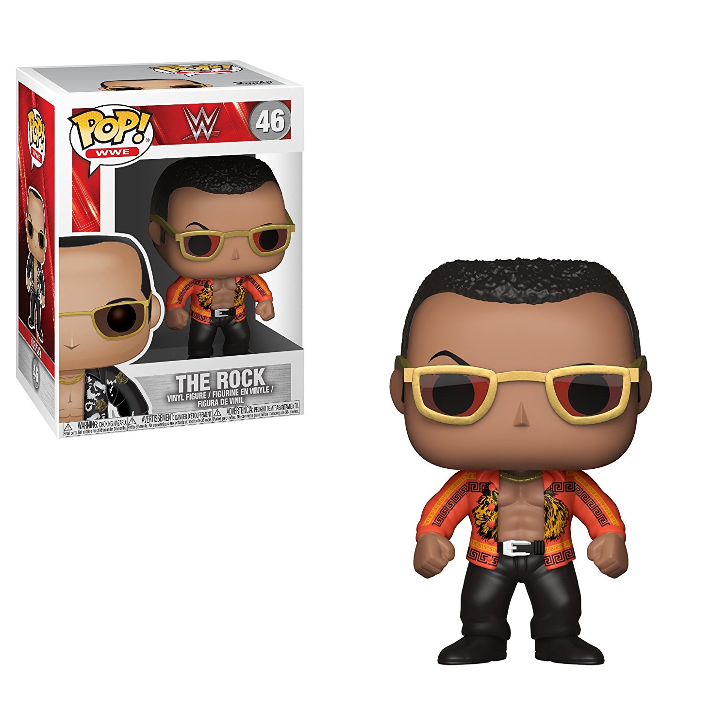 Funko Pop - WWE - The Rock Old School - Bild 1
