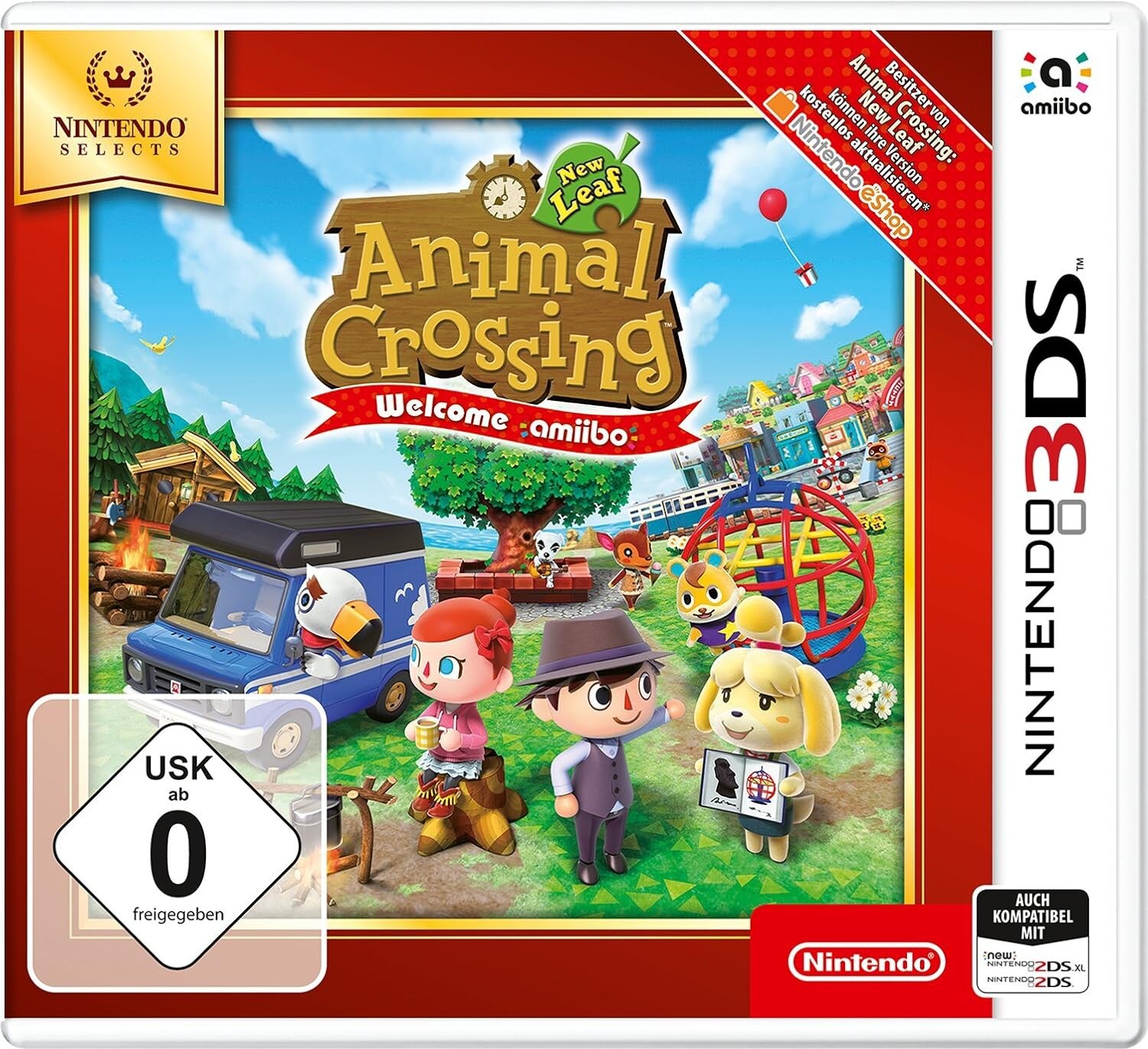 Animal Crossing 3DS New Leaf SELECTS Welcome Amiibo | 00045496477325
