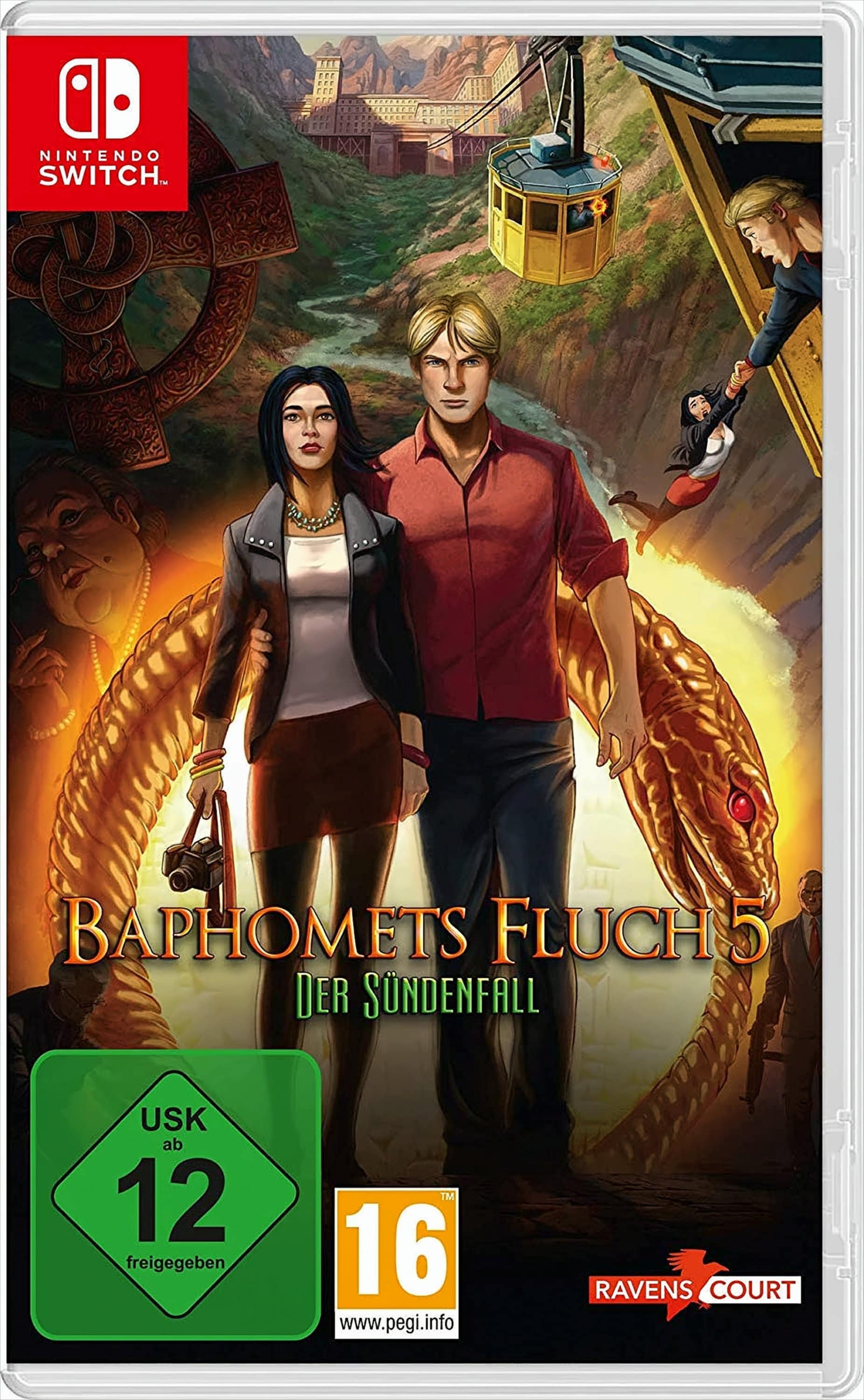 Baphomets Fluch 5: Der S&uuml;ndenfall (Switch) - Bild 1