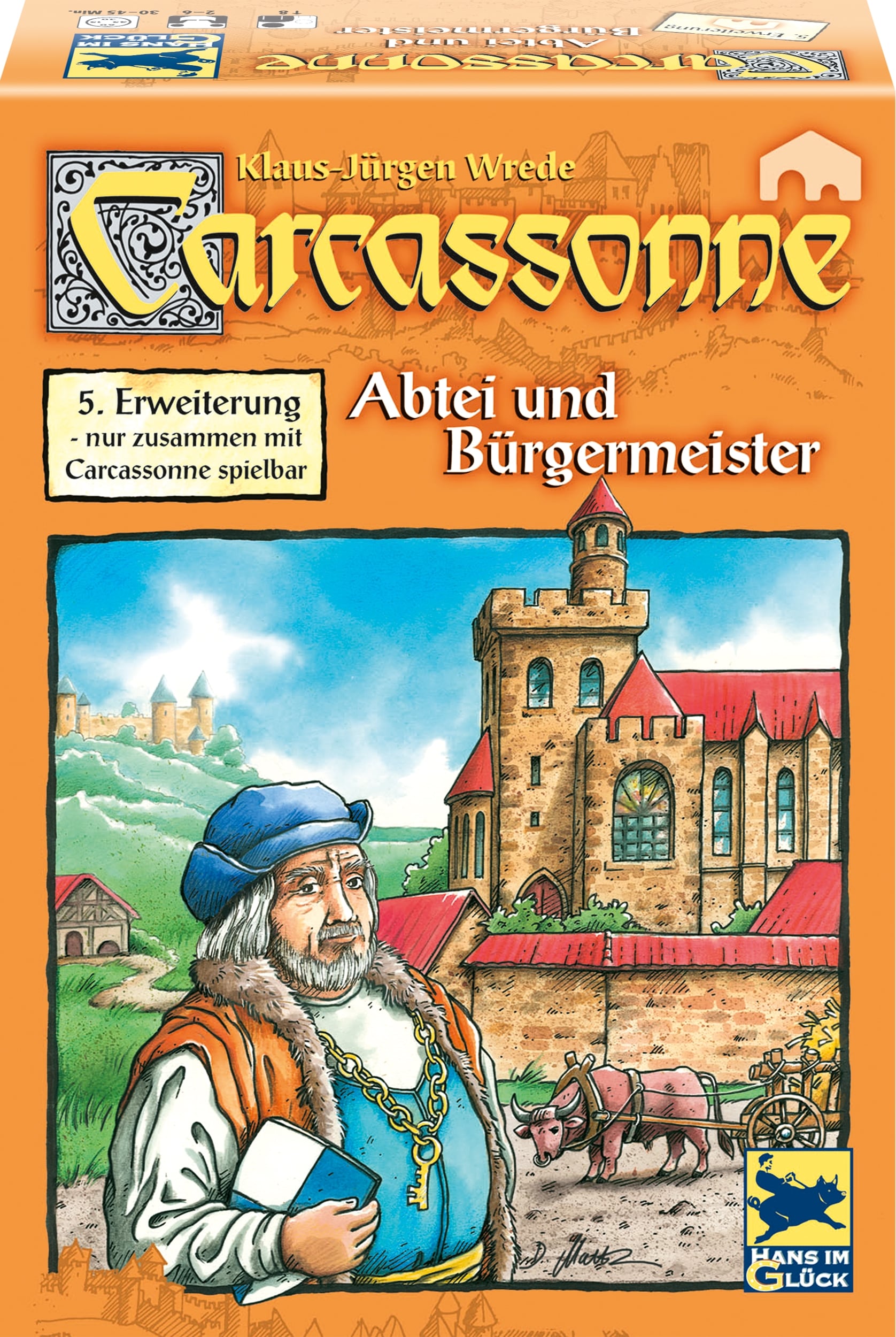 Carcassonne: Abtei & B&uuml;rgermeister - Bild 1