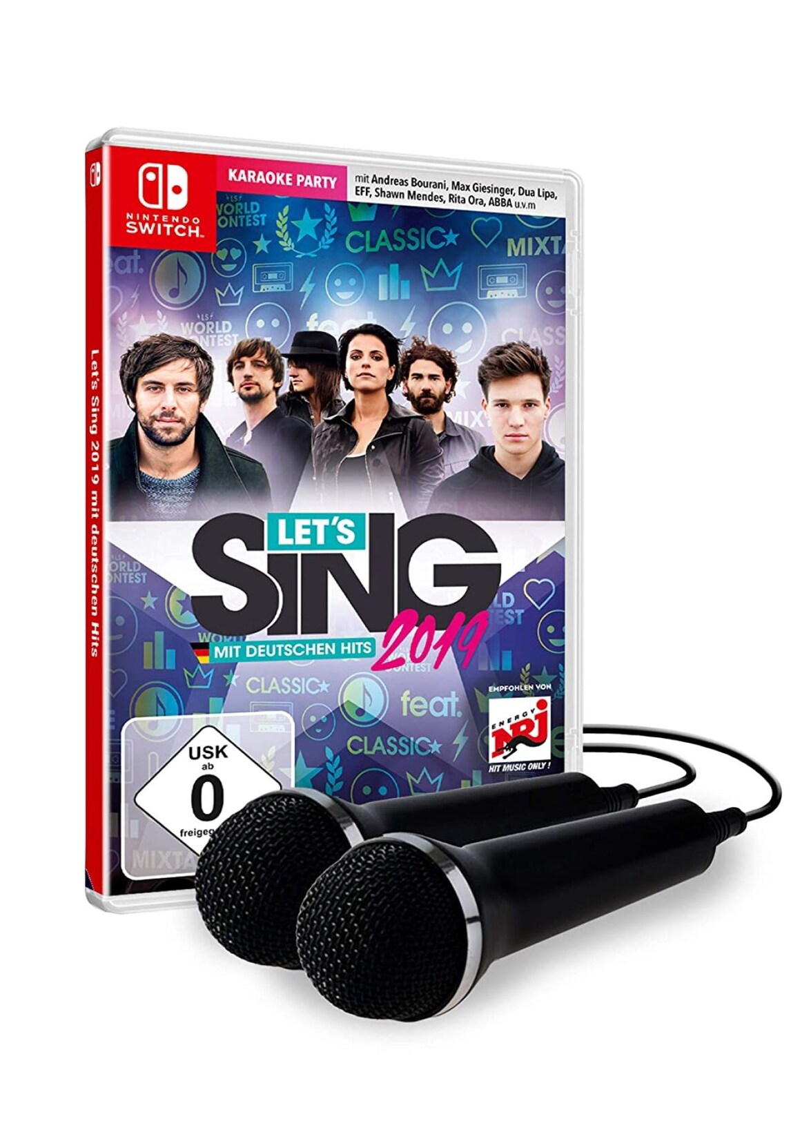 Let’s Sing 2019 mit deutschen Hits [+ 2 Mics] (Switch) (USK) | 04020628755942