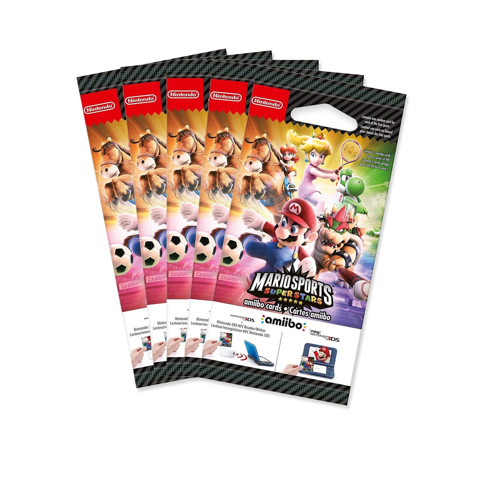 5x Amiibo Karten Mario Sports Superstars 5 Stück | 04250510108789