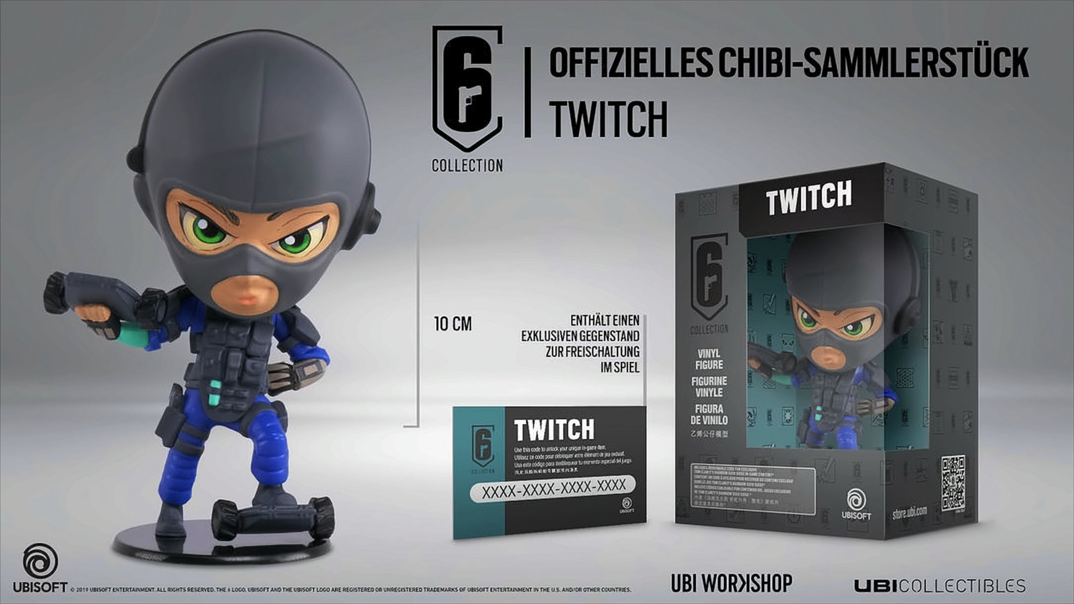 Six Collection 3 - Twitch 10 cm Vinyl Figure - Bild 1