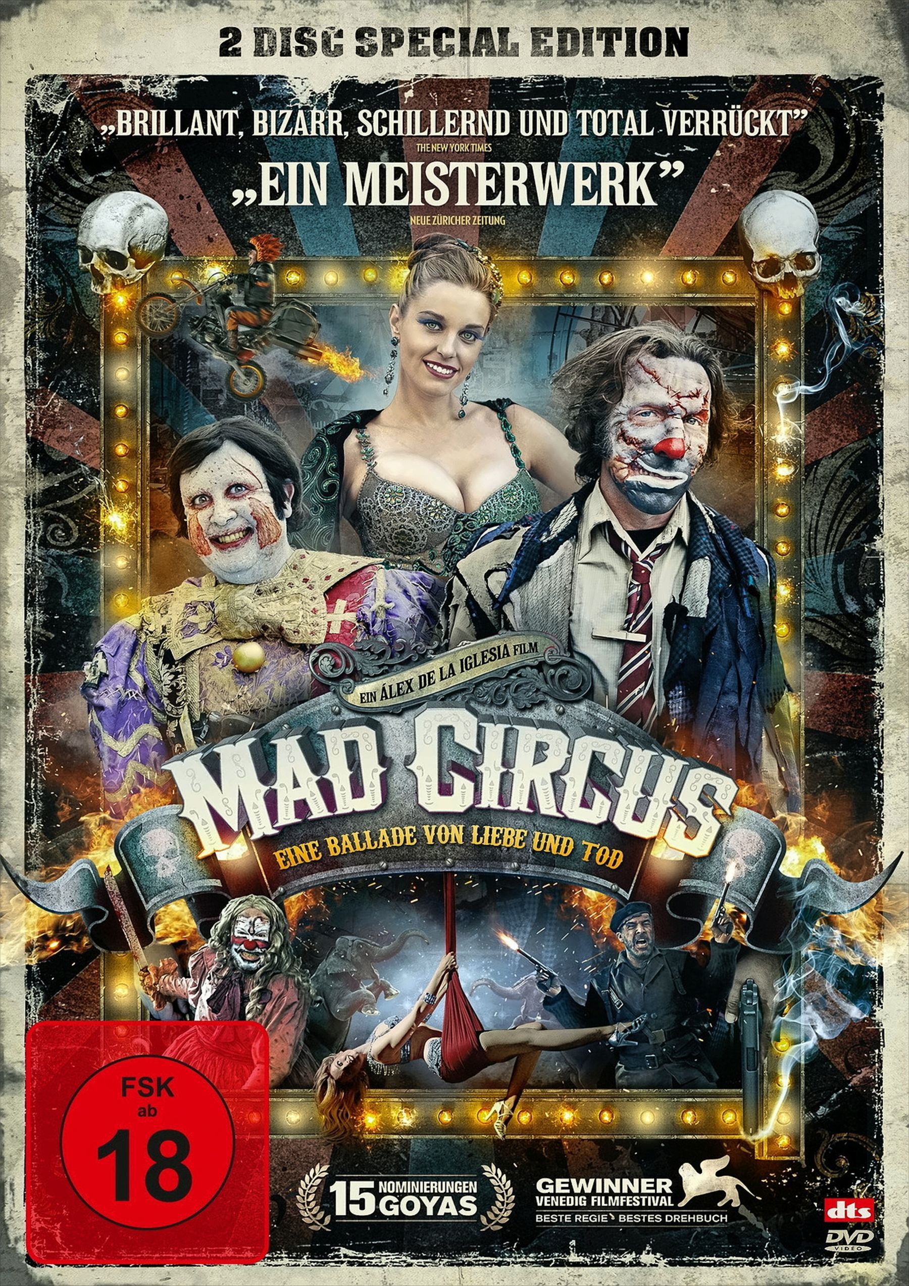 Mad Circus - Eine Ballade von Liebe und Tod (Special Edition, 2 Discs) - Bild 1