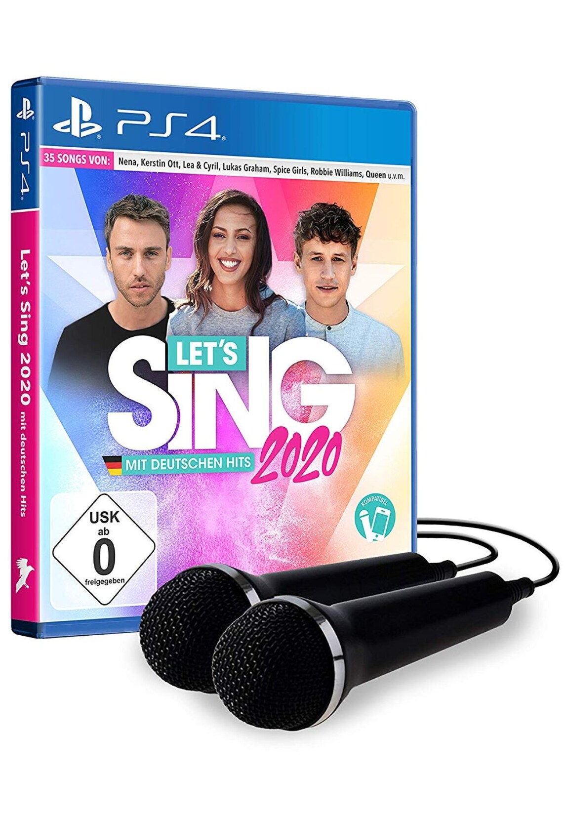 Let’s Sing 2020 mit deutschen Hits + 2 Mics | 04020628742362