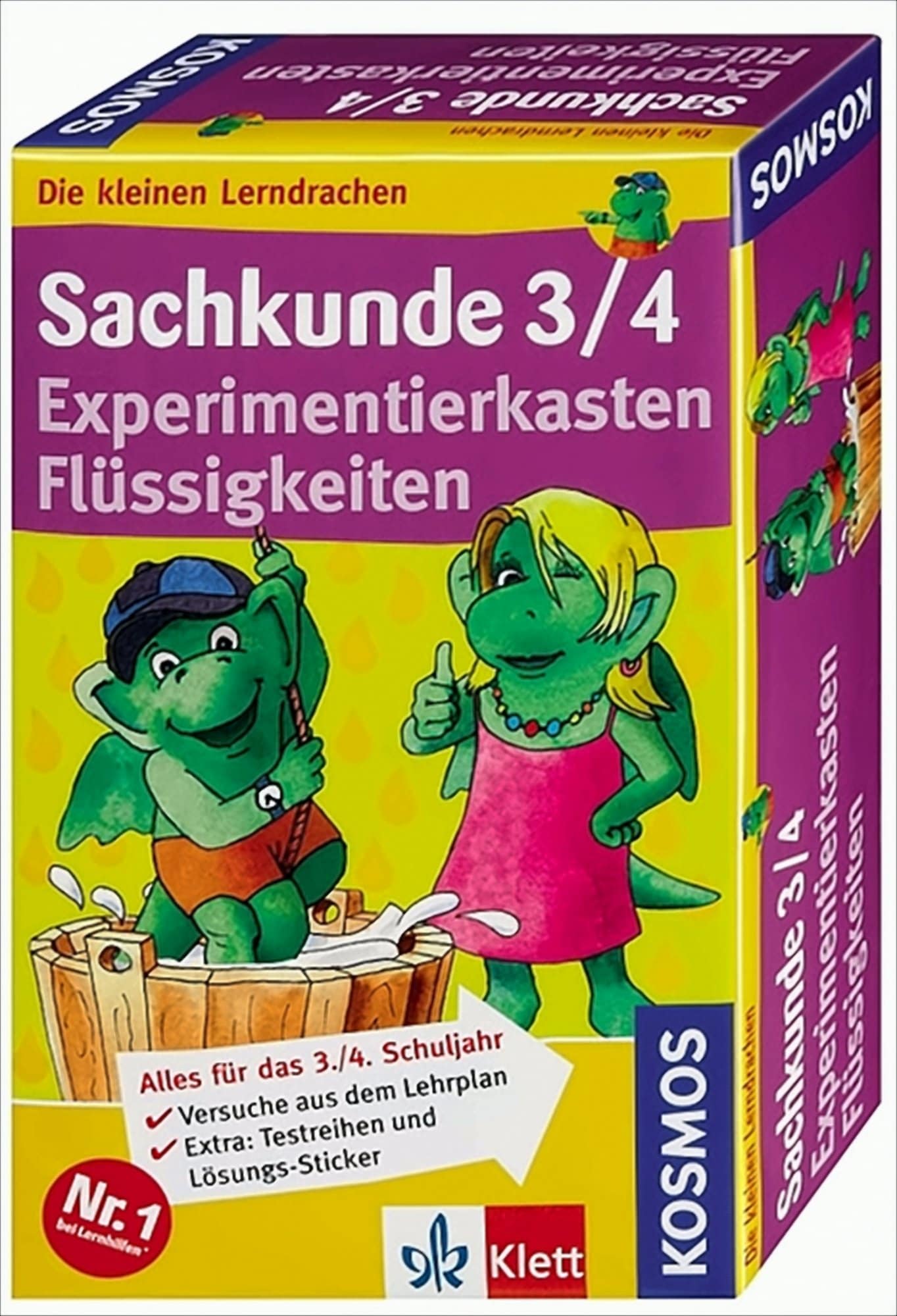KOSMOS 604219 - Die kleinen Lerndrachen Sachkunde Flssigkeiten - Bild 1
