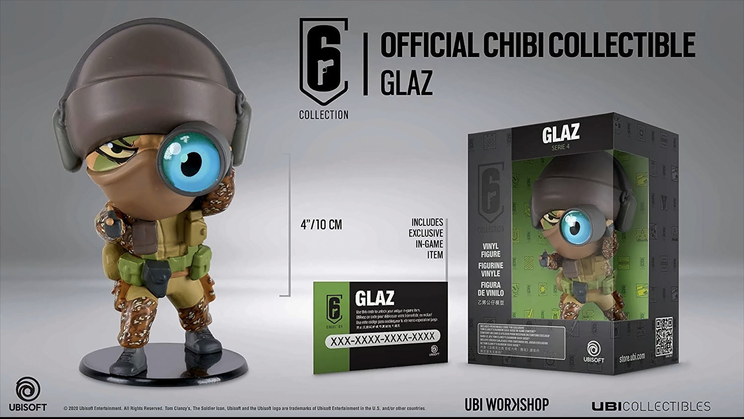 Six Collection 4 - Glaz 10 cm Vinyl Figure - Bild 1