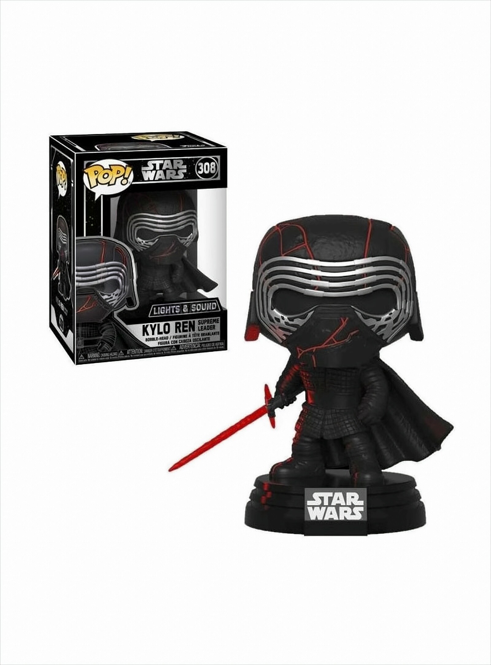 Funko POP Star Wars The Rise of Skywalker - Kylo Ren Supreme Leader (Lights & Sound) - Bild 1