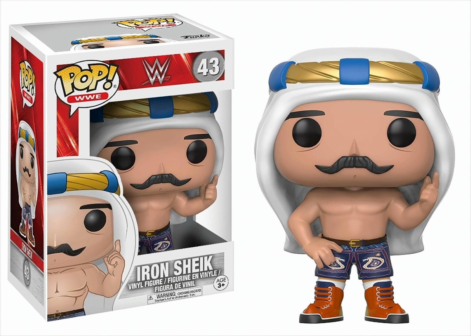Funko Pop - WWE - Iron Sheik 9cm - Bild 1