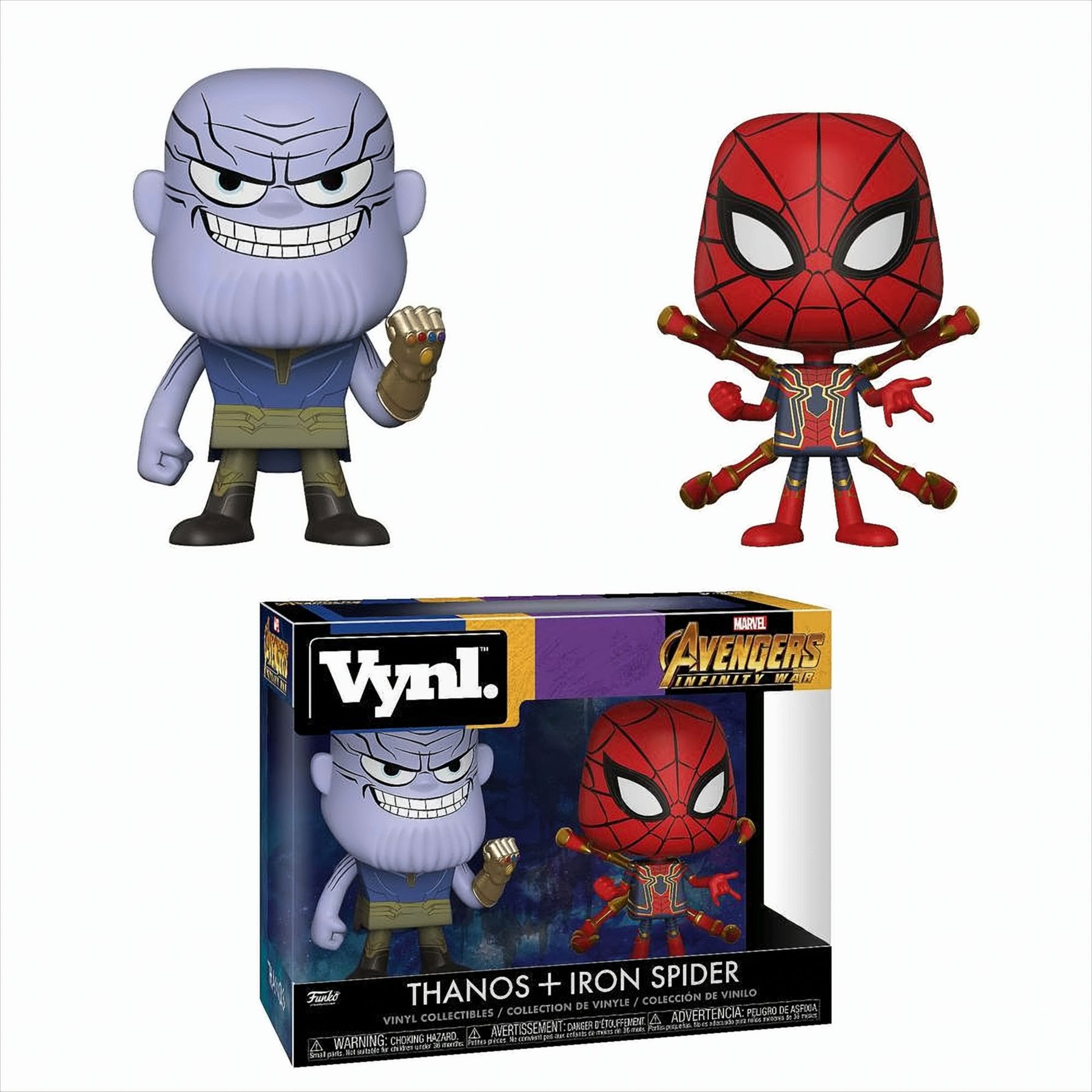 Funko Vynl. Thanos und Iron Spider - Bild 1