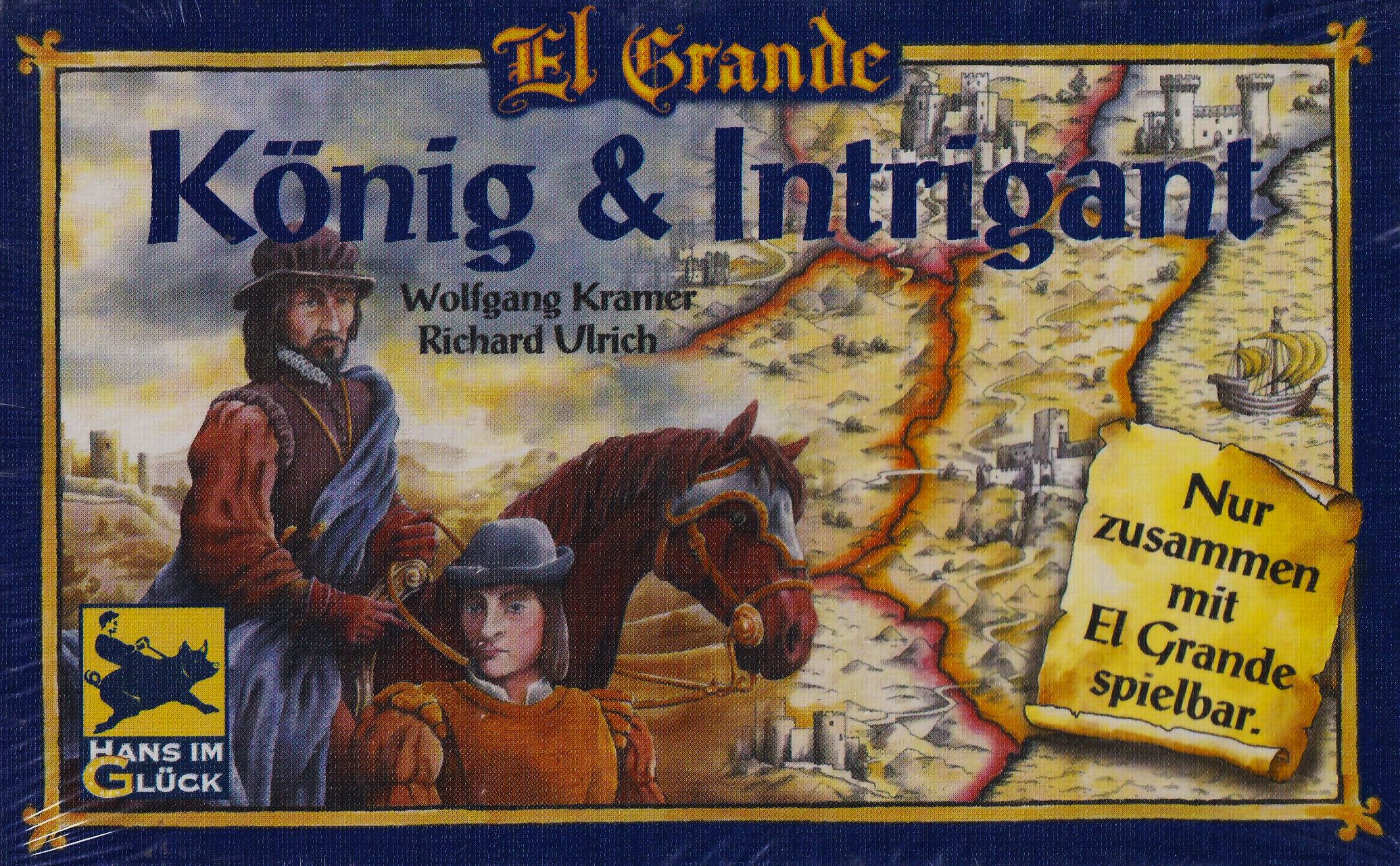 El Grande - K&ouml;nig & Intrigant (Erweiterung), nur zusammen mit El Grande spielbar - Bild 1