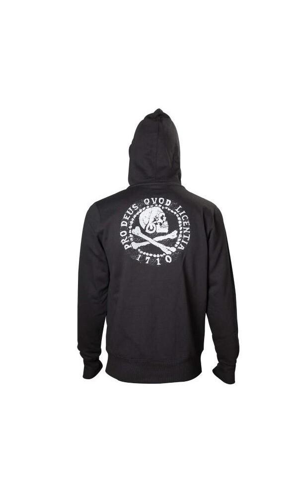 Uncharted 4 Hoodie Totenkopf XL schwarz | 08718526521825
