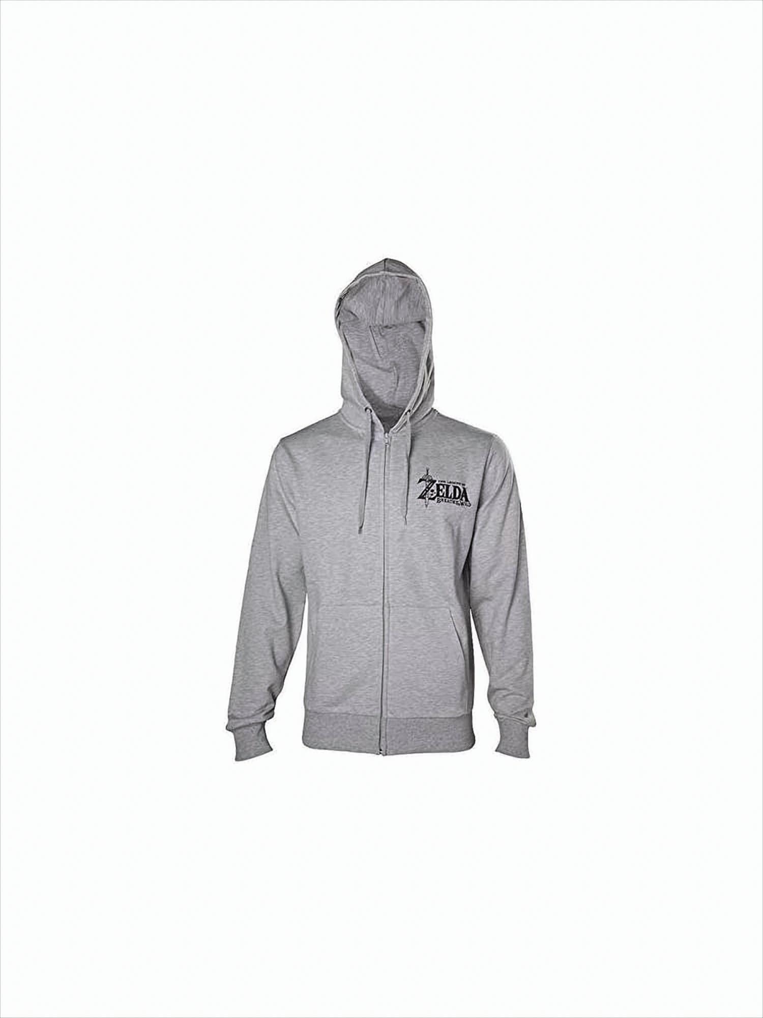 Bioworld Zelda Hoodie Sheikah Auge XL grau - Bild 1