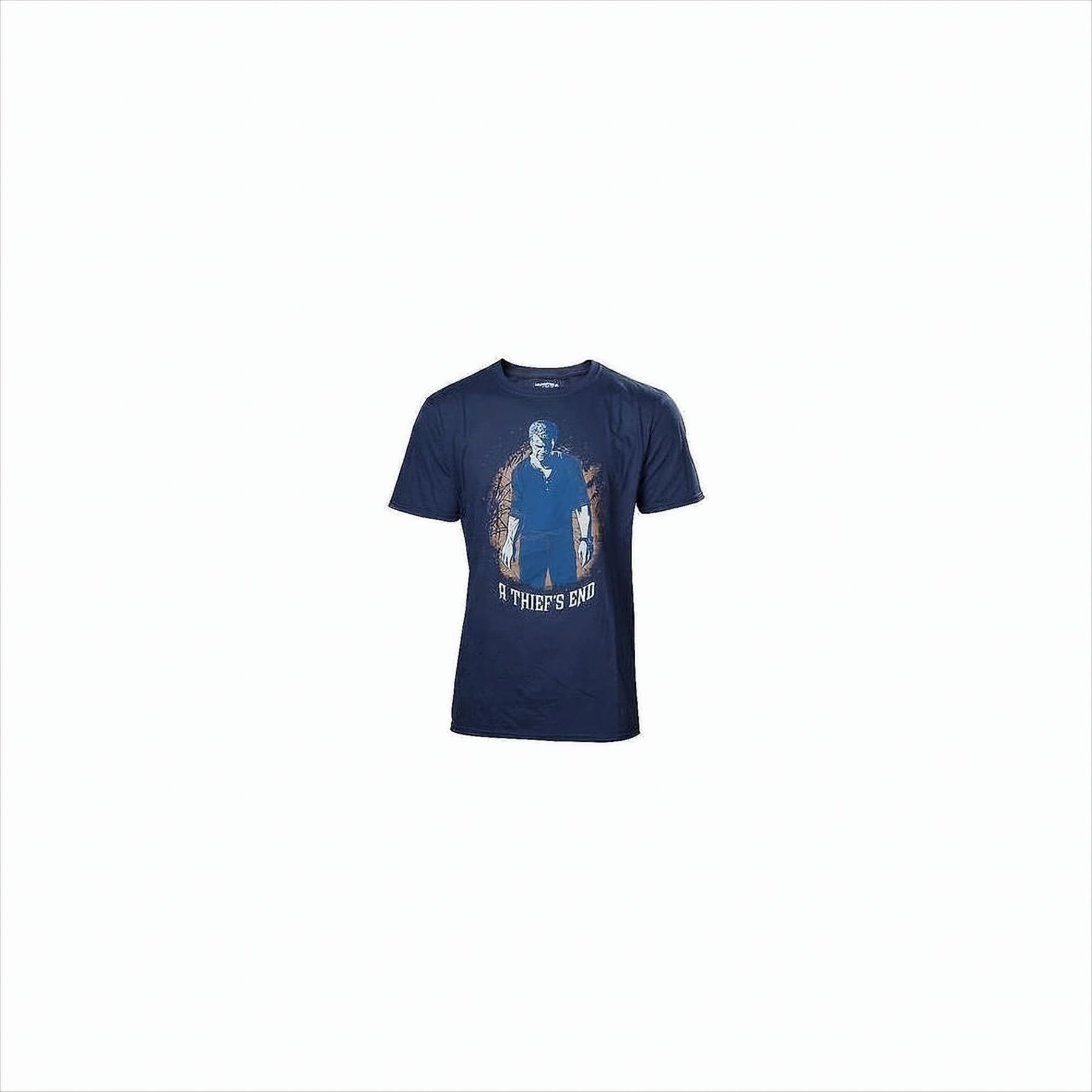 Uncharted 4 Herren T-Shirt A Thief's End S Blau - Bild 1
