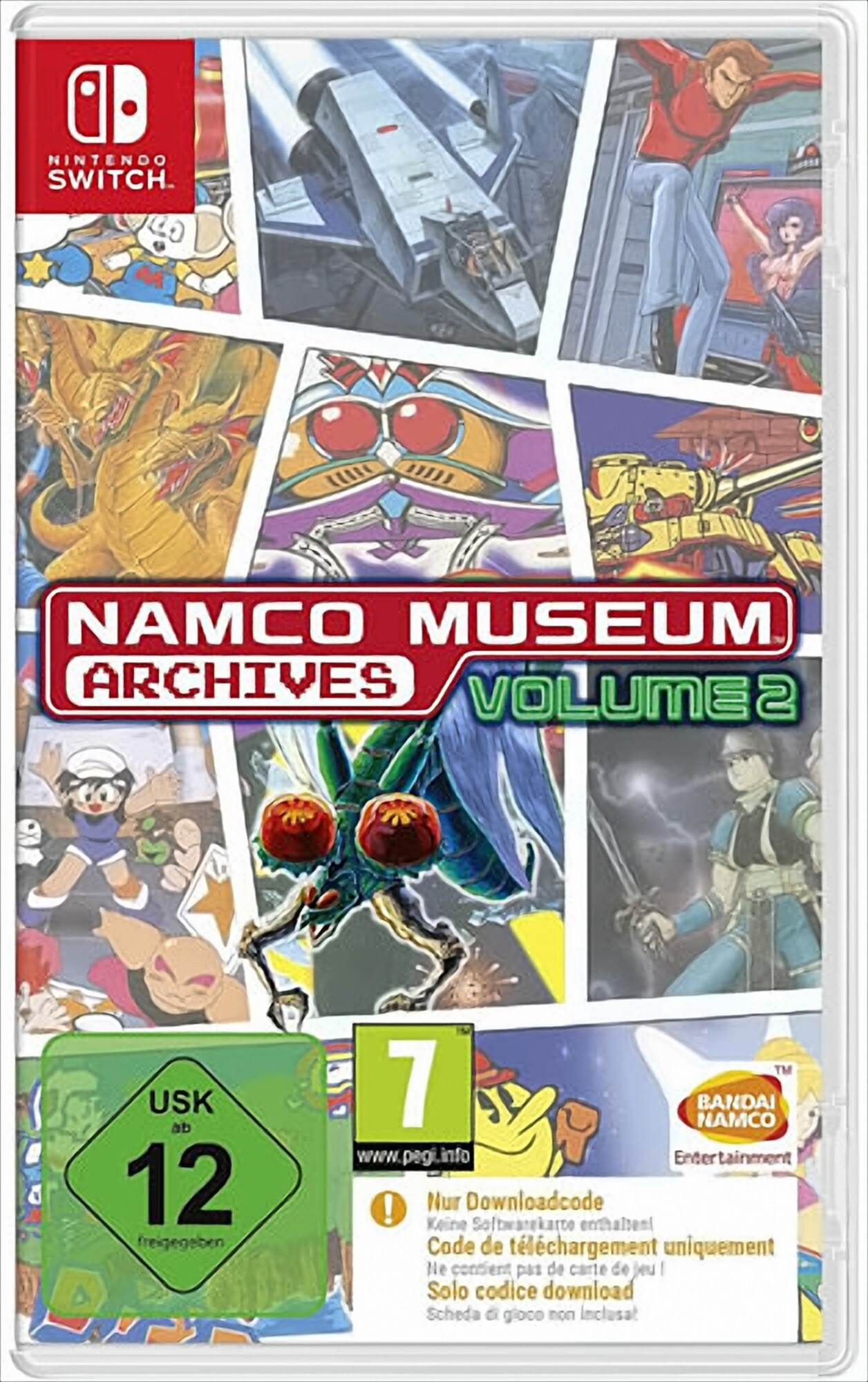 Namco Museum Archives Vol.2 Switch Code in a box - Bild 1