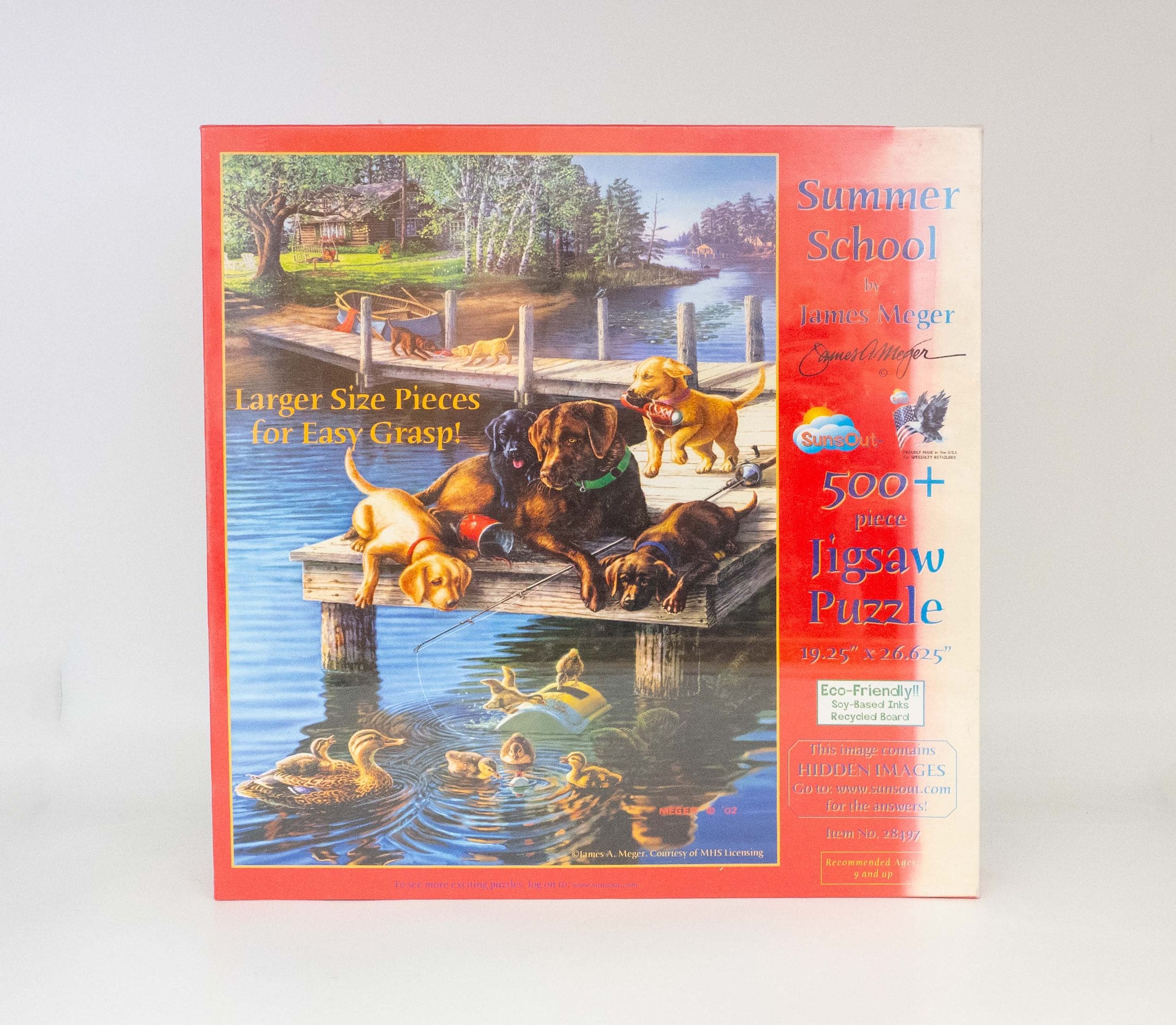 Sunsout Summer School - 500 Teile Puzzle - Bild 1