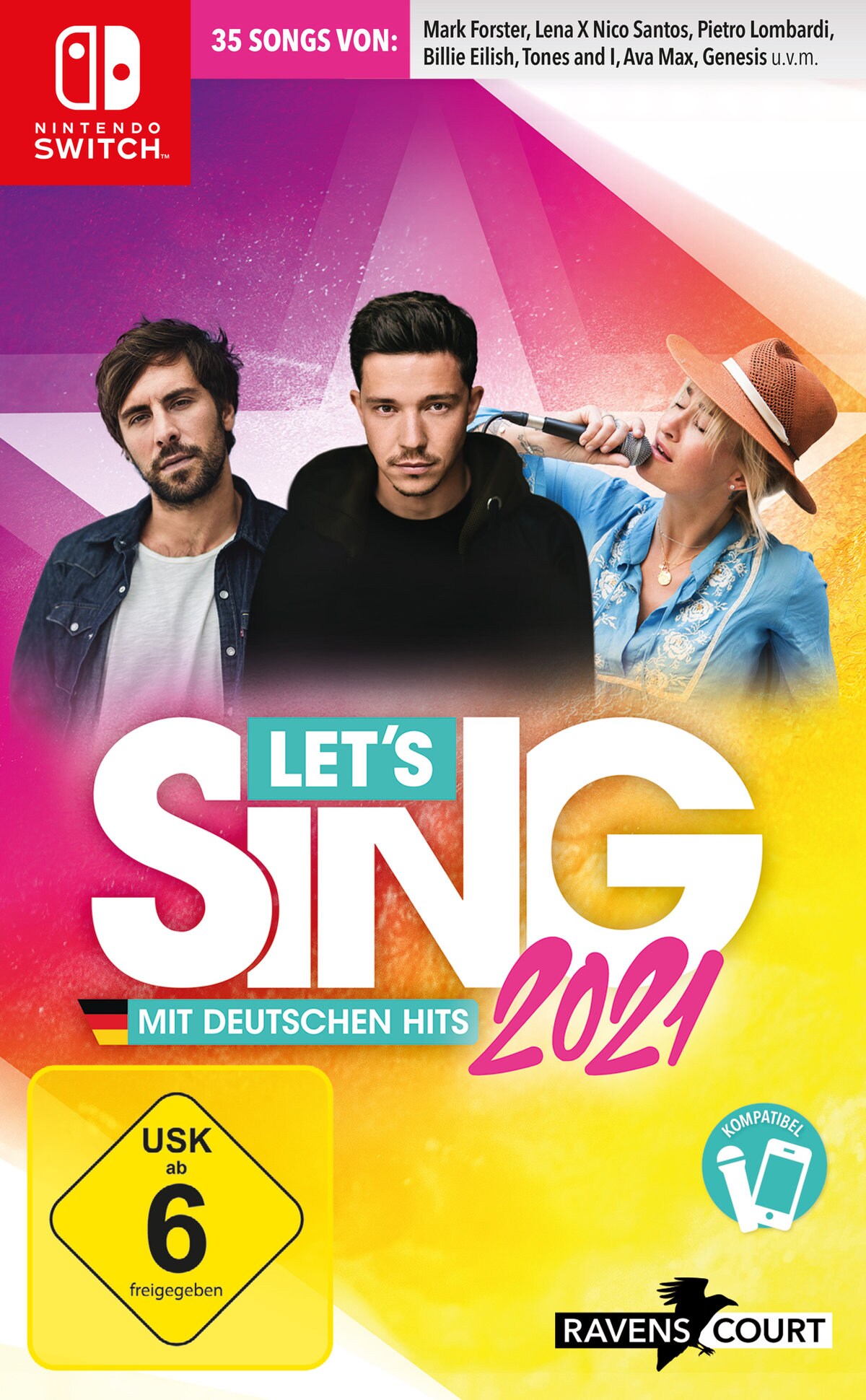 Let's Sing 2021 mit deutschen Hits (Switch) (USK) - Bild 1