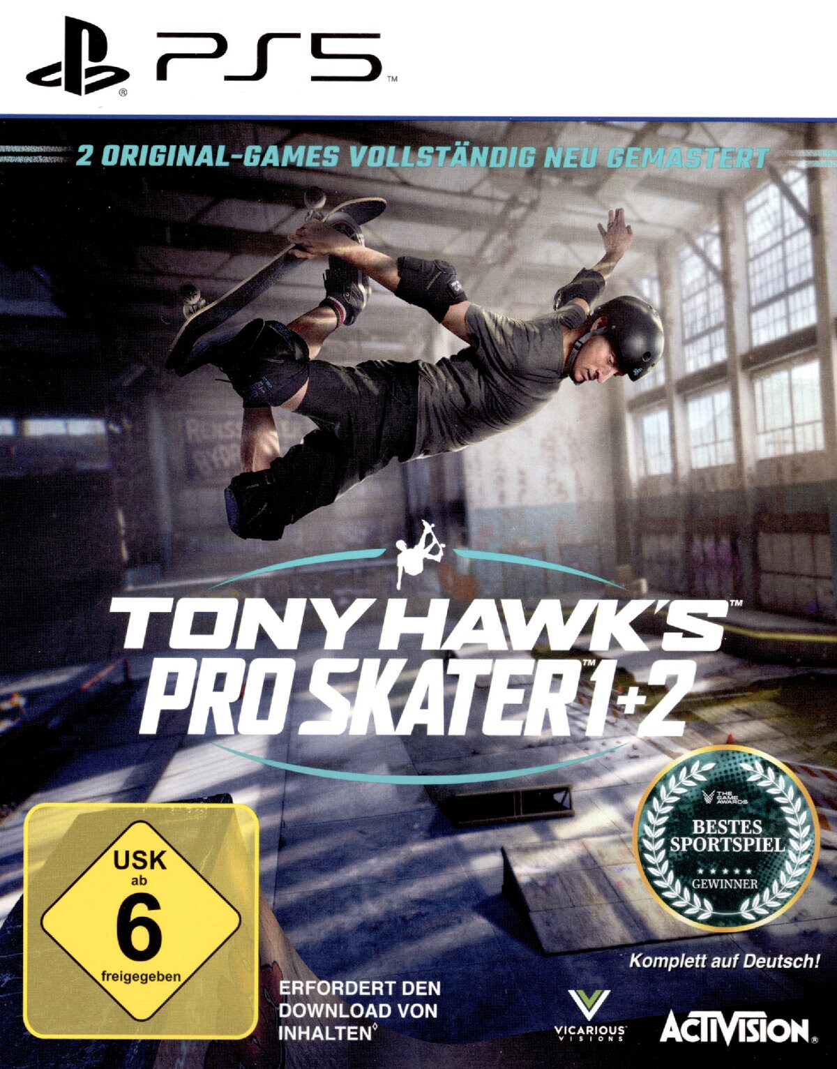 Tony Hawks Pro Skater 1+2 PS-5 Remastered - Bild 1