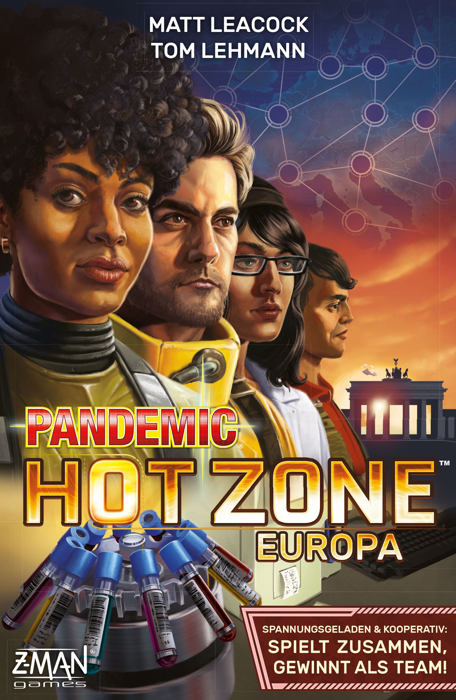 Z-Man Games - Pandemic Hot Zone Europa - Bild 1