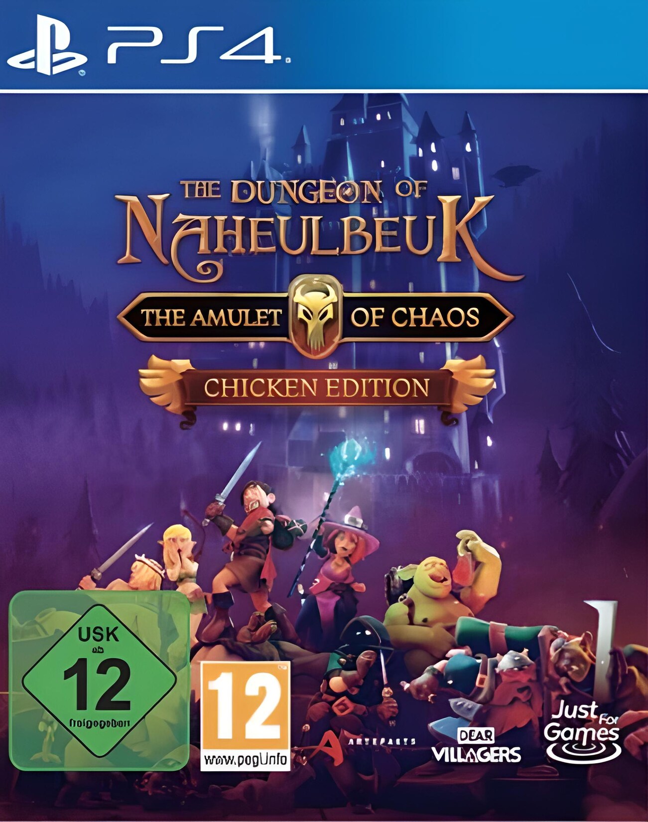 Dungeon of Naheulbeuk PS-4 Amulet of Chaos Chicken Edition