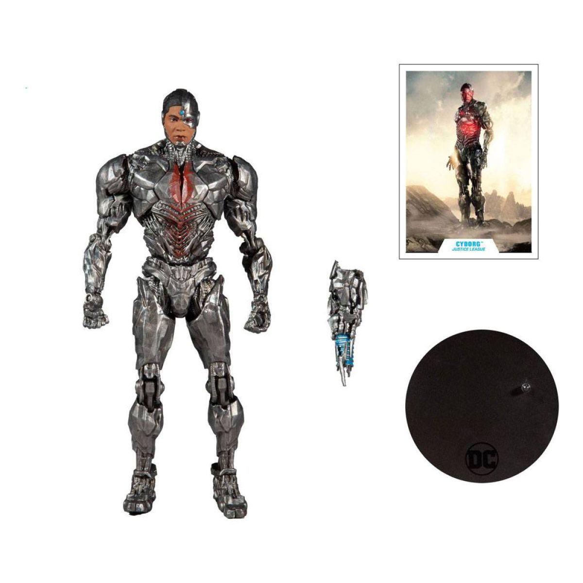 DC Justice League Movie - Cyborg 18 cm Figur - Bild 1