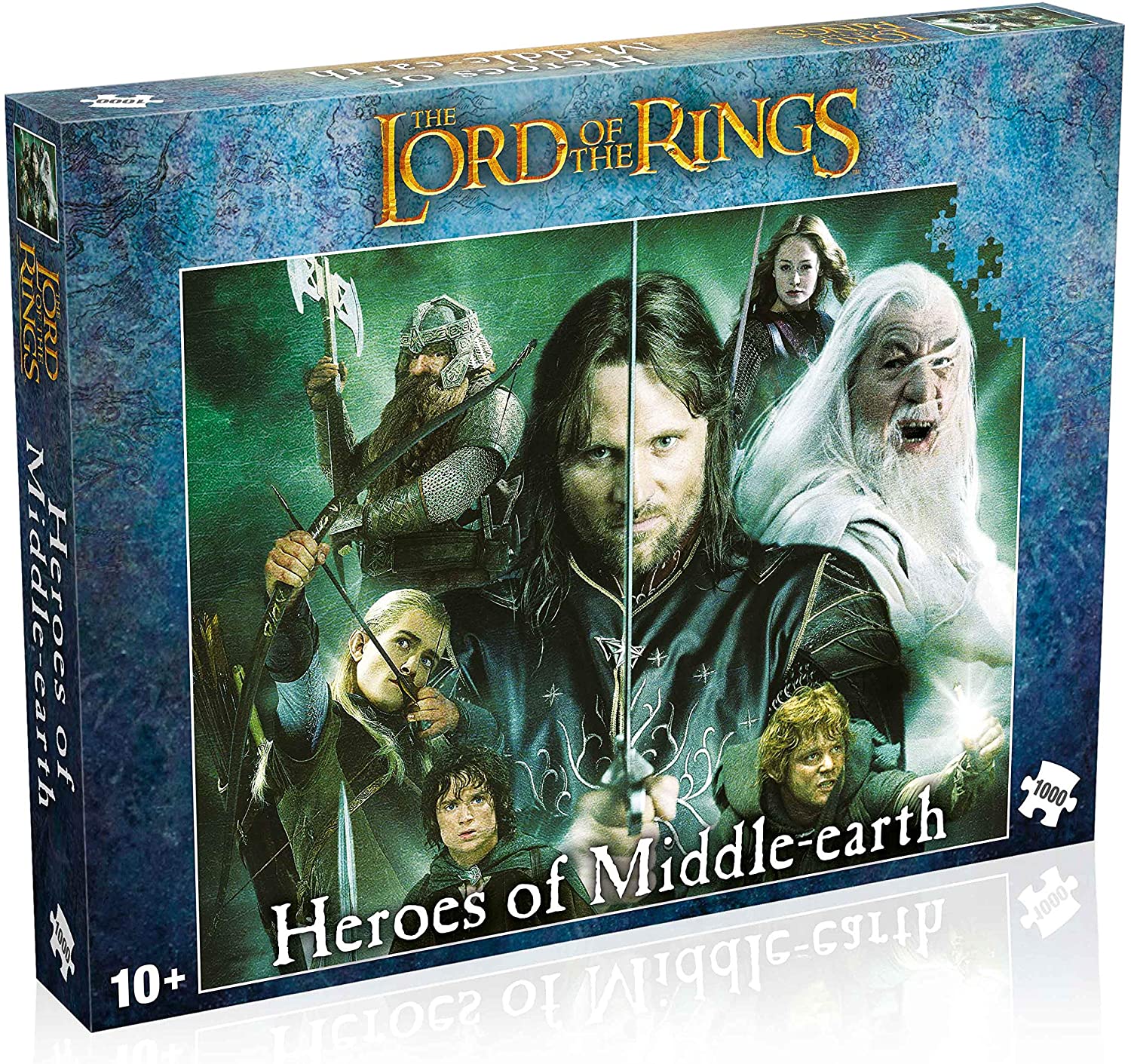 LOTR - Hereos of Middle-earth Puzzle 1000 Teile - Bild 1