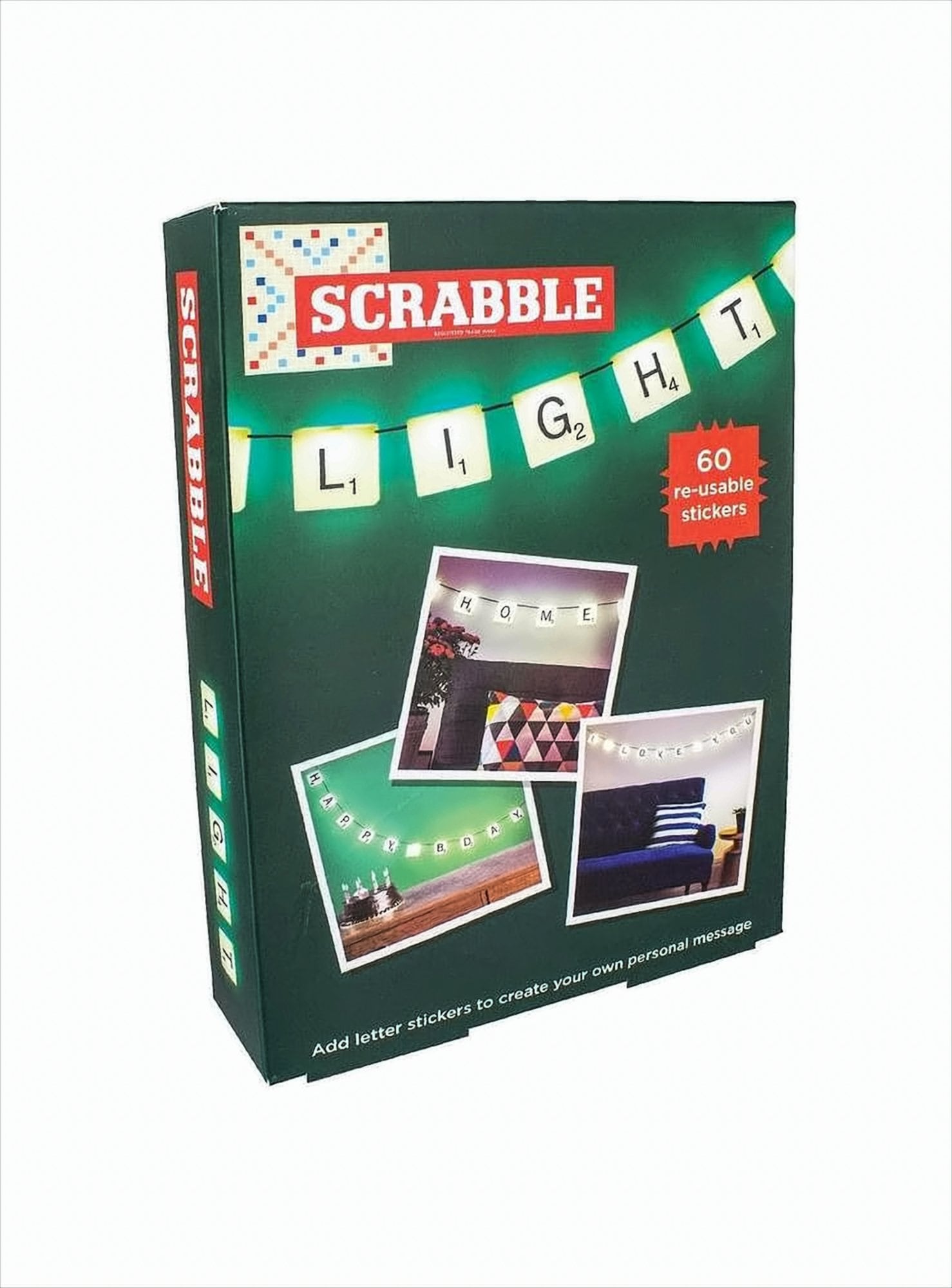 Scrabble Lichterkette - Bild 1