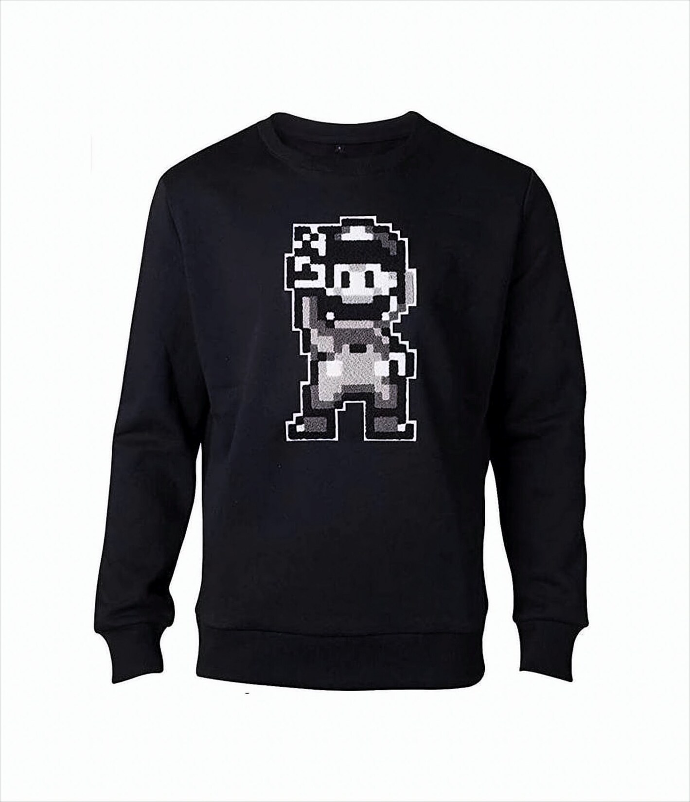 Nintendo Pullover -M- 16 bit Mario Peace, schwarz | 08718526251760
